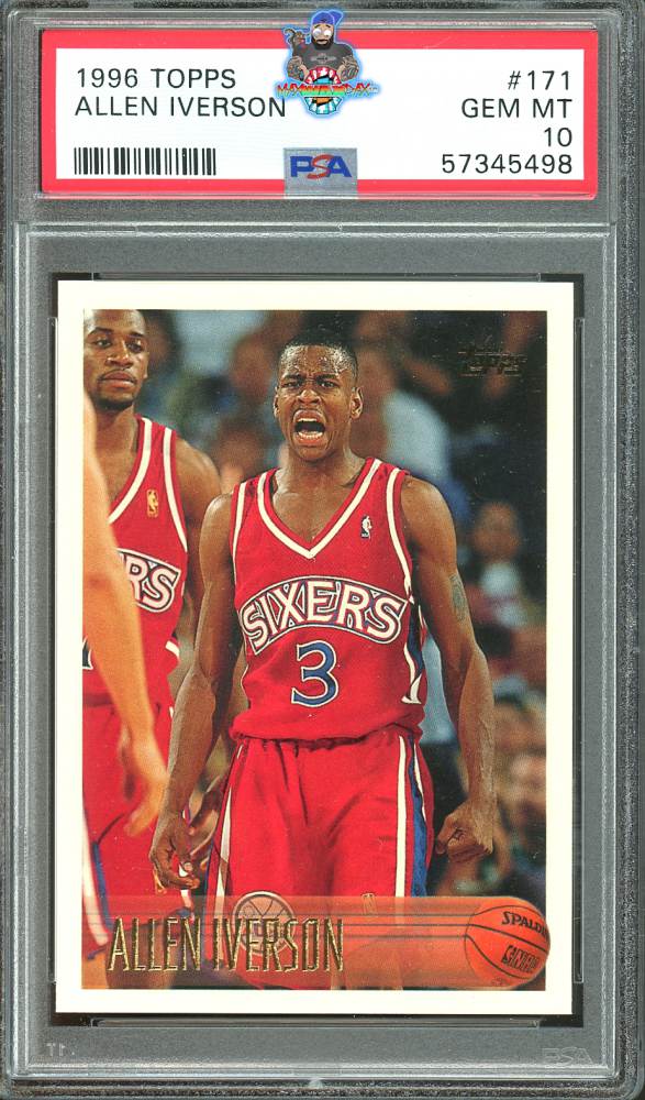 1996 Topps Allen Iverson #171