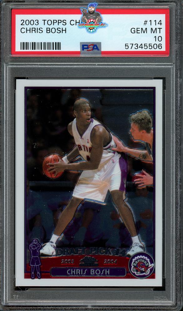 2003 Topps Chrome Chris Bosh #114