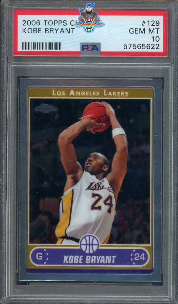 2006 Topps Chrome Kobe Bryant #129