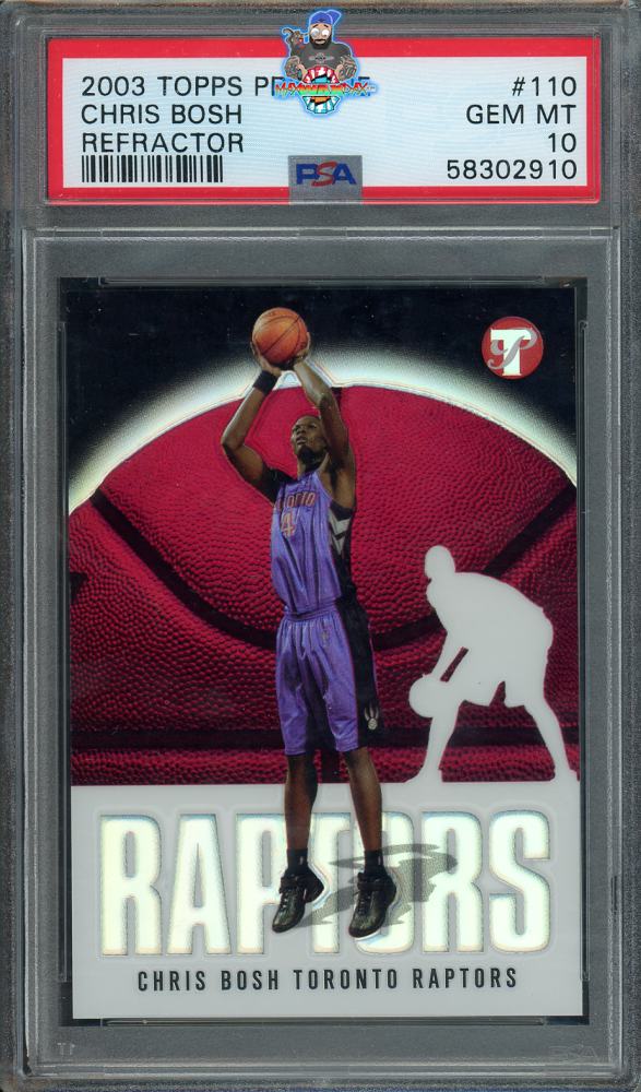 2003 Topps Pristine Refractor Chris Bosh #110 /1999