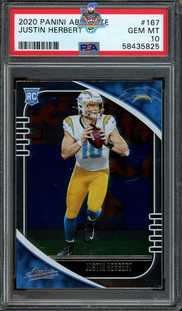 2020 Panini Absolute Justin Herbert #167