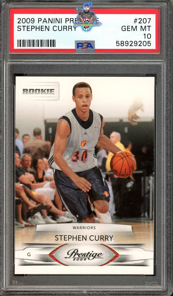 2009 Panini Prestige Rookie Stephen Curry #207