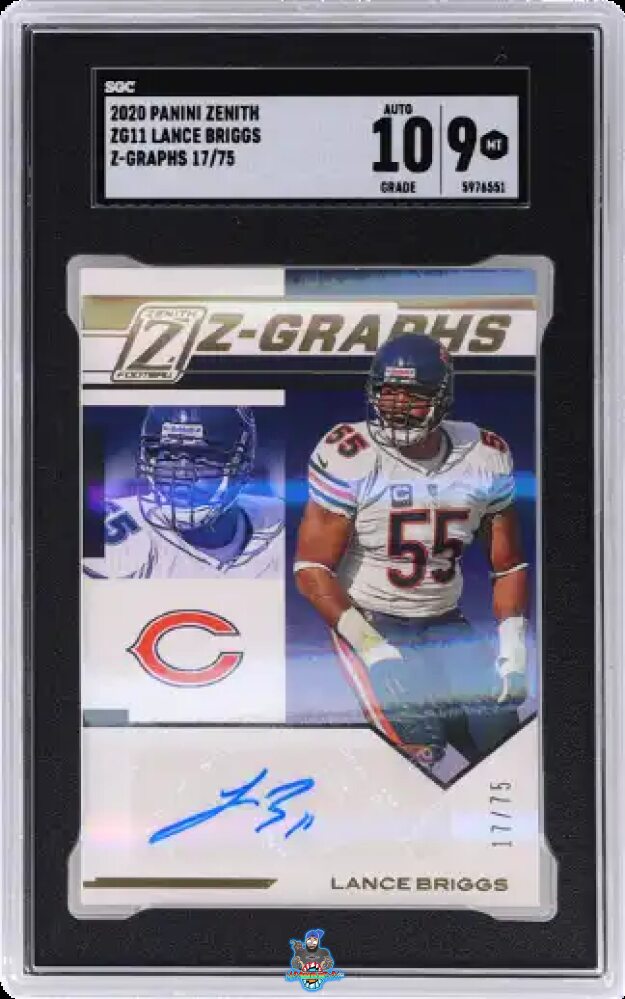 2020 Panini Zenith Z-Graphs Lance Briggs #ZG11