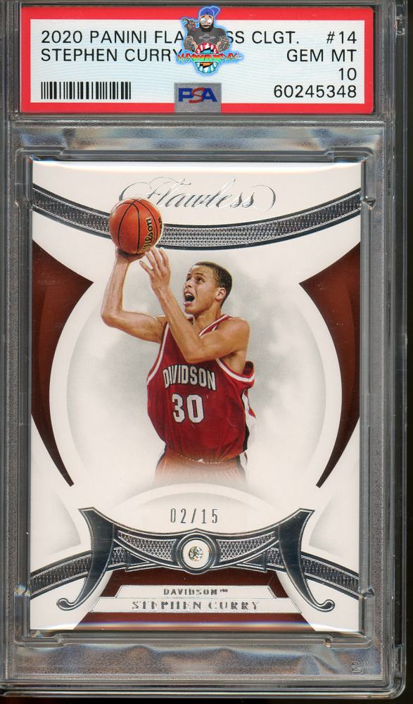 2020 Panini Flawless Collegiate Stephen Curry #14 /15