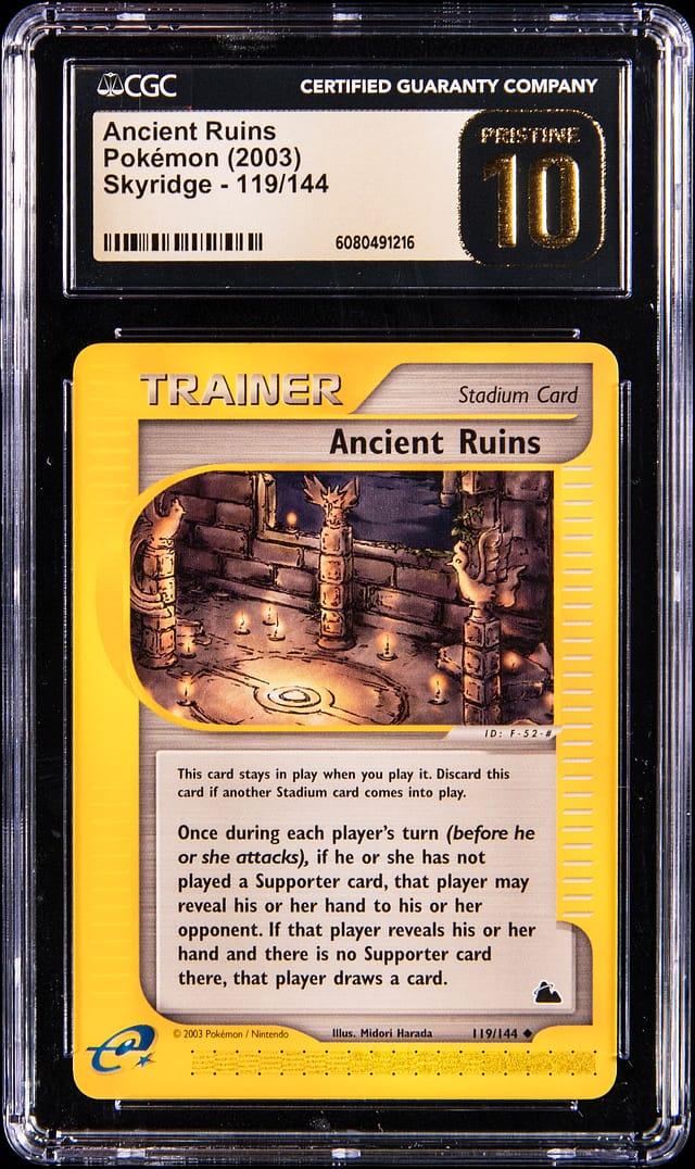 2003 Wizards of the Coast Skyridge Pokemon