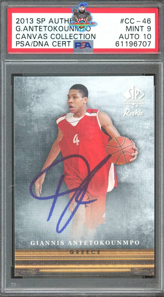 2013 SP Authentic Canvas Giannis Antetokounmpo #CC46