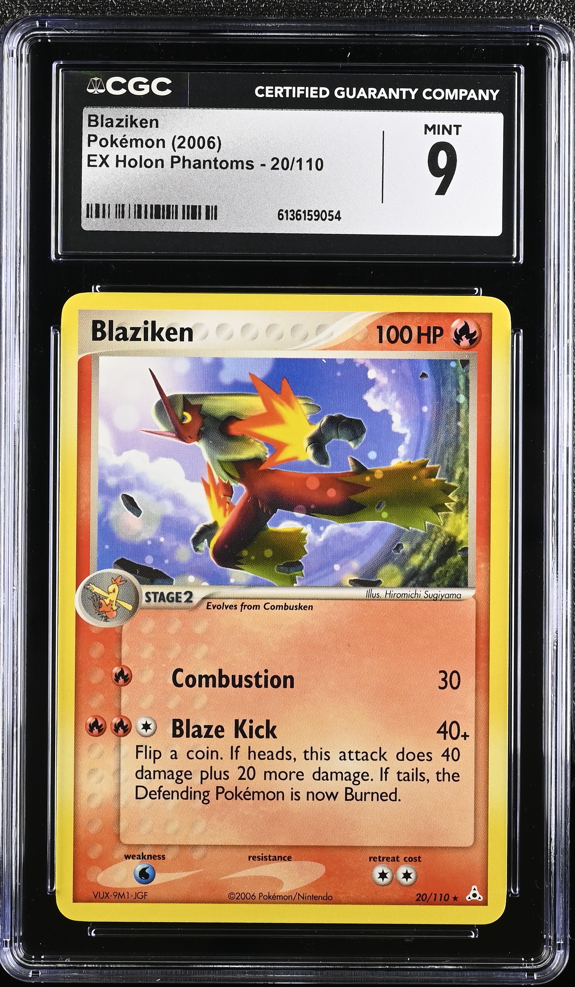 2006 Pokemon EX Holon Phantoms Blaziken English