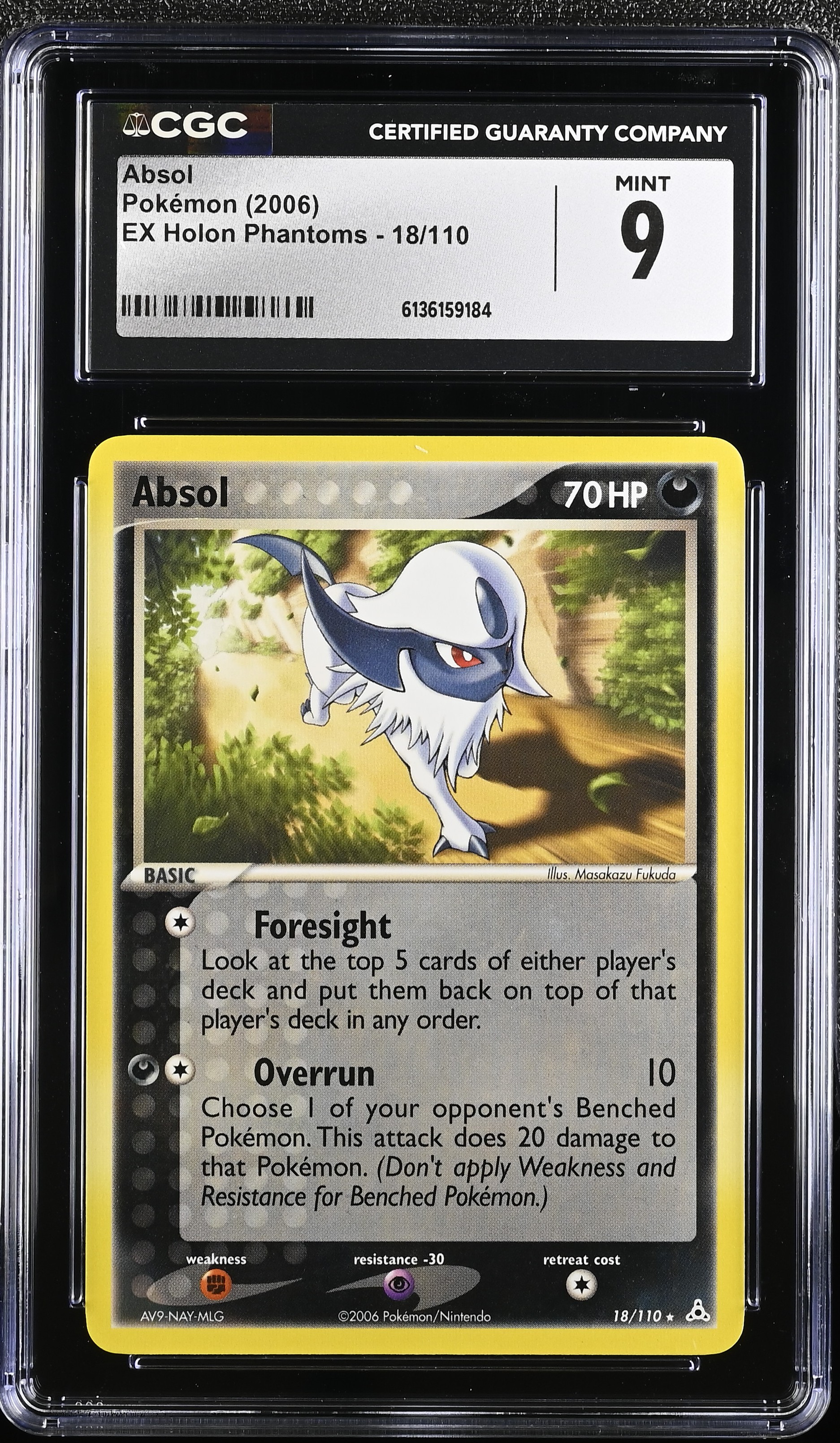 2006 Pokemon EX Holon Phantoms Absol English