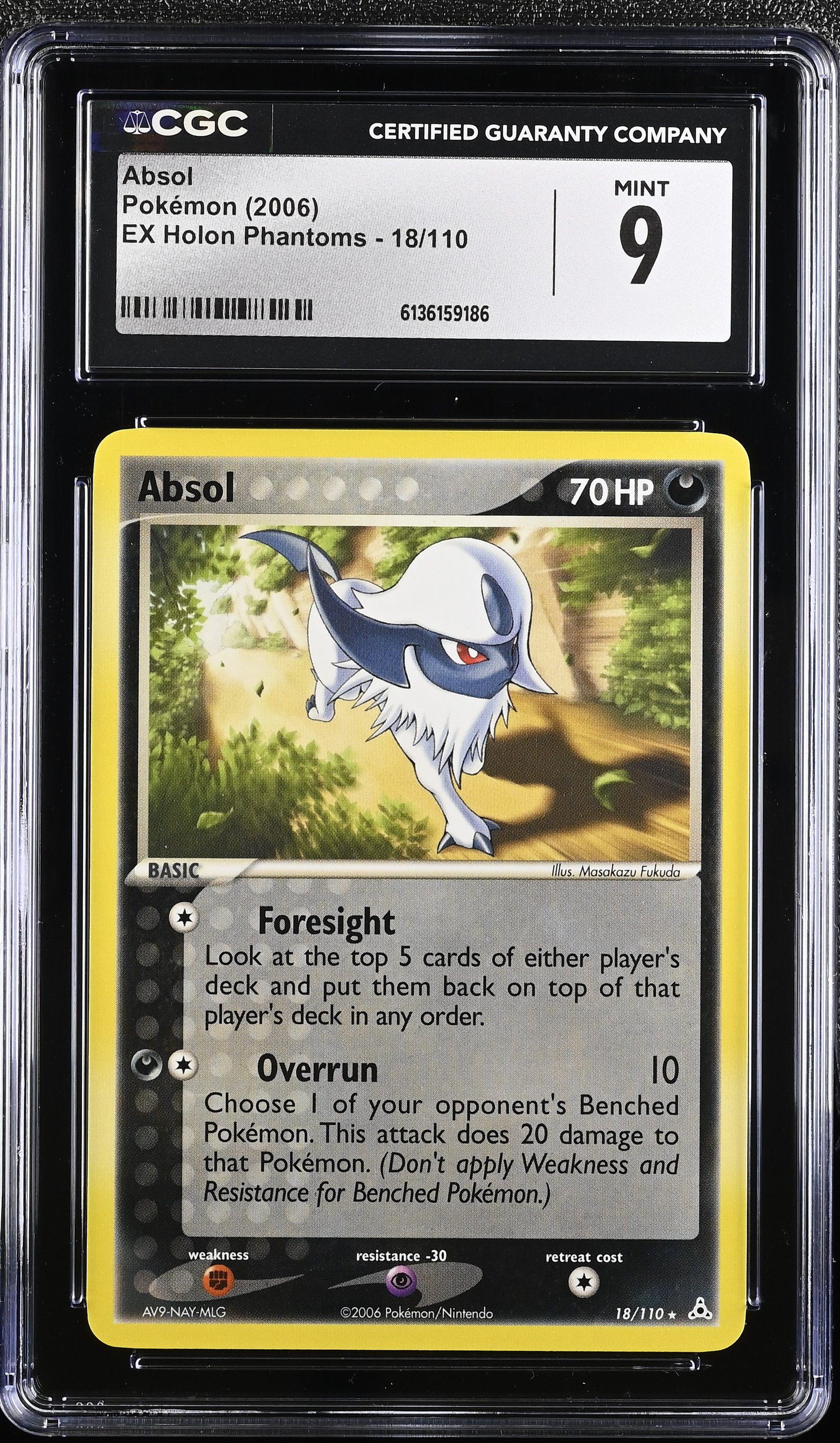 2006 Pokemon EX Holon Phantoms Absol English