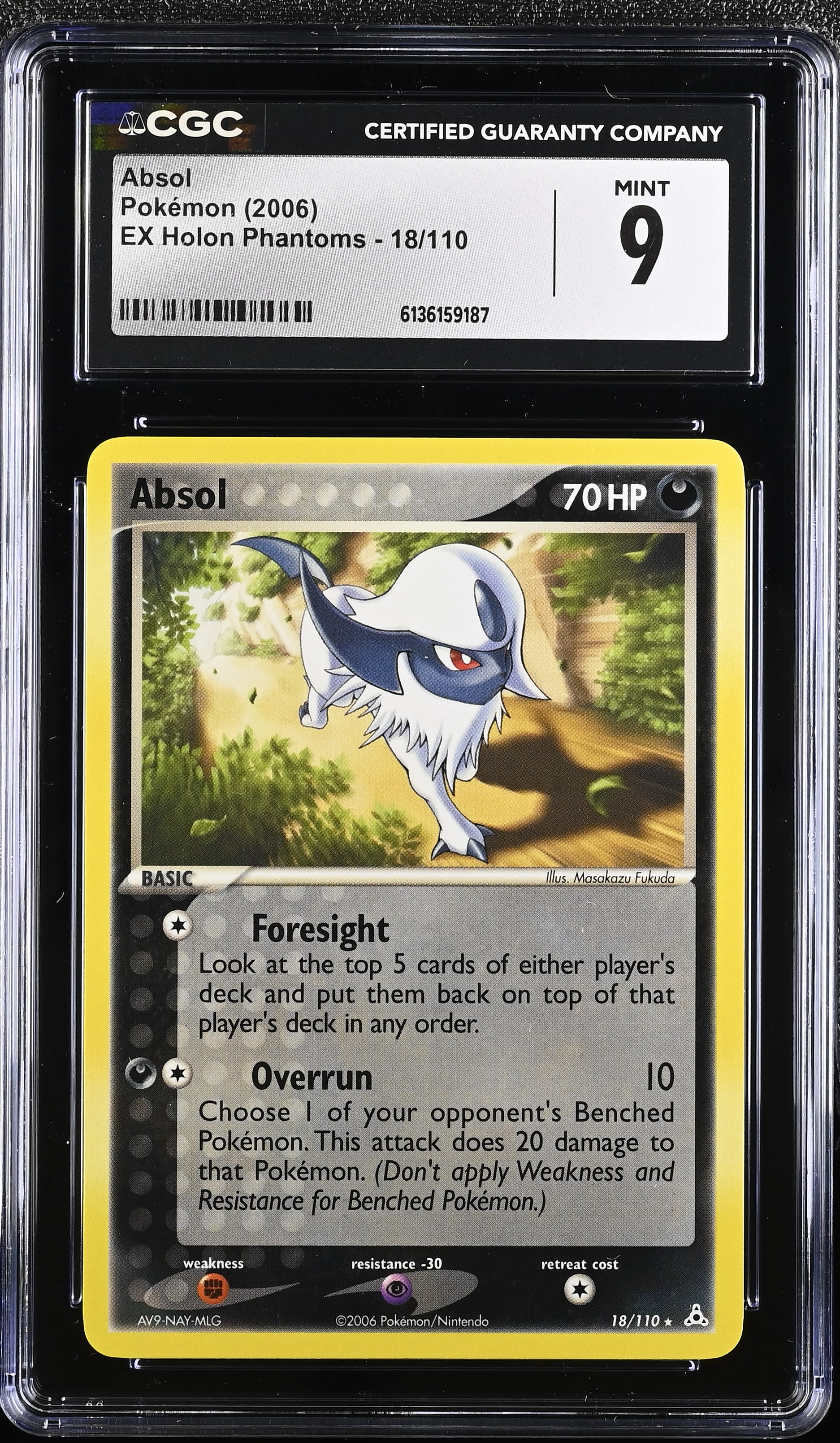 2006 Pokemon EX Holon Phantoms Absol English