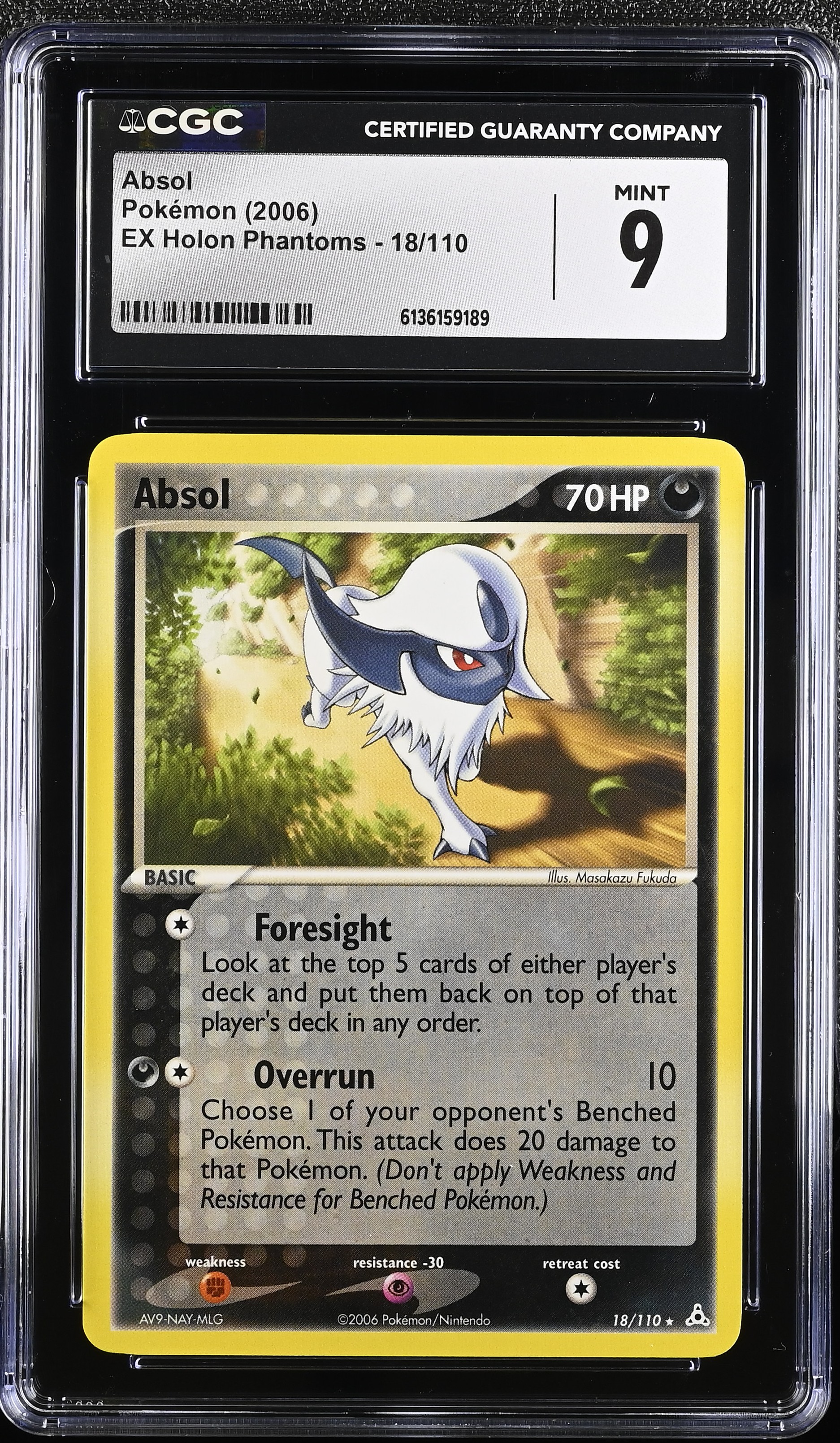 2006 Pokemon EX Holon Phantoms Absol English