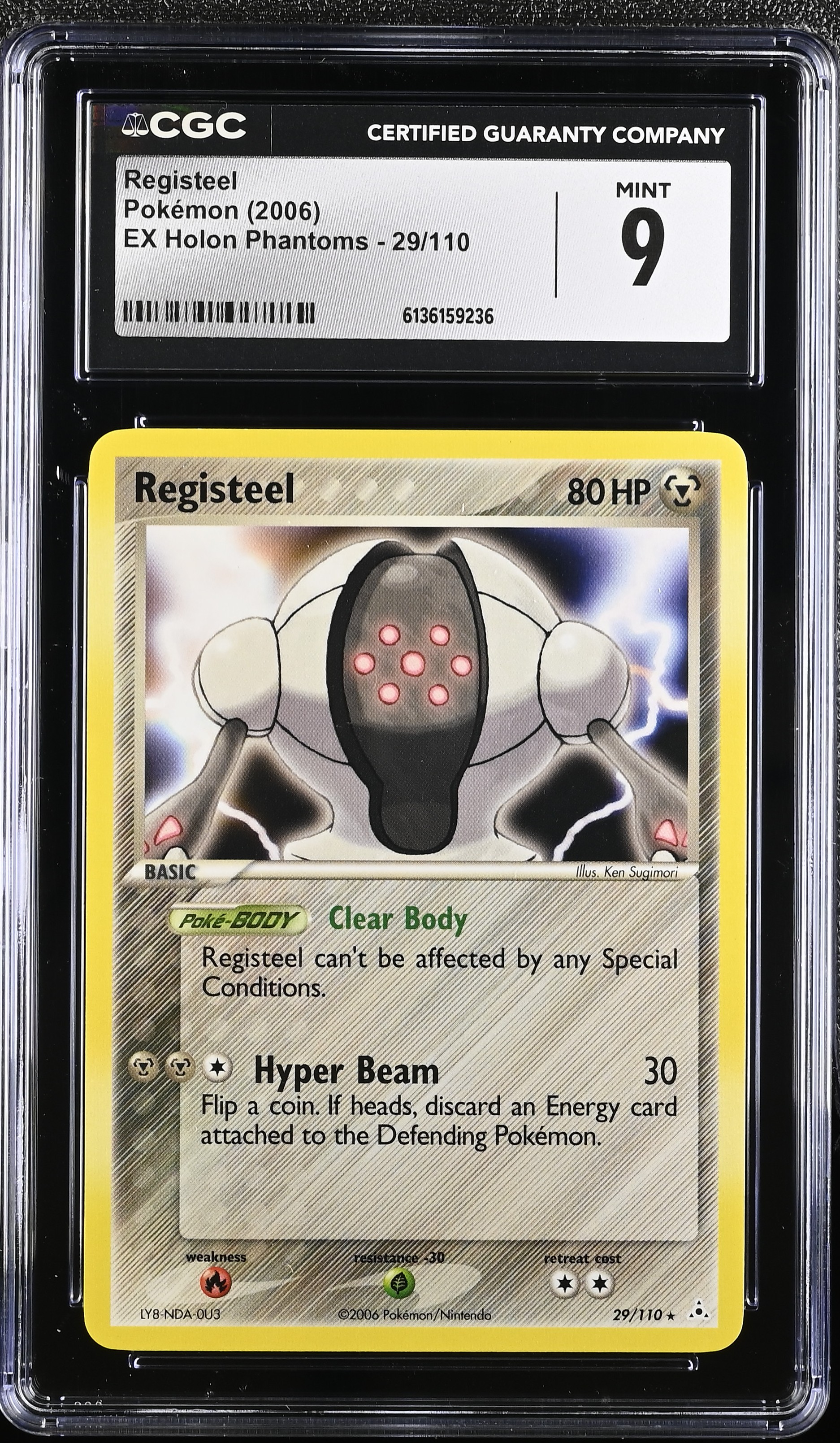 2006 Pokemon EX Holon Phantoms Registeel English