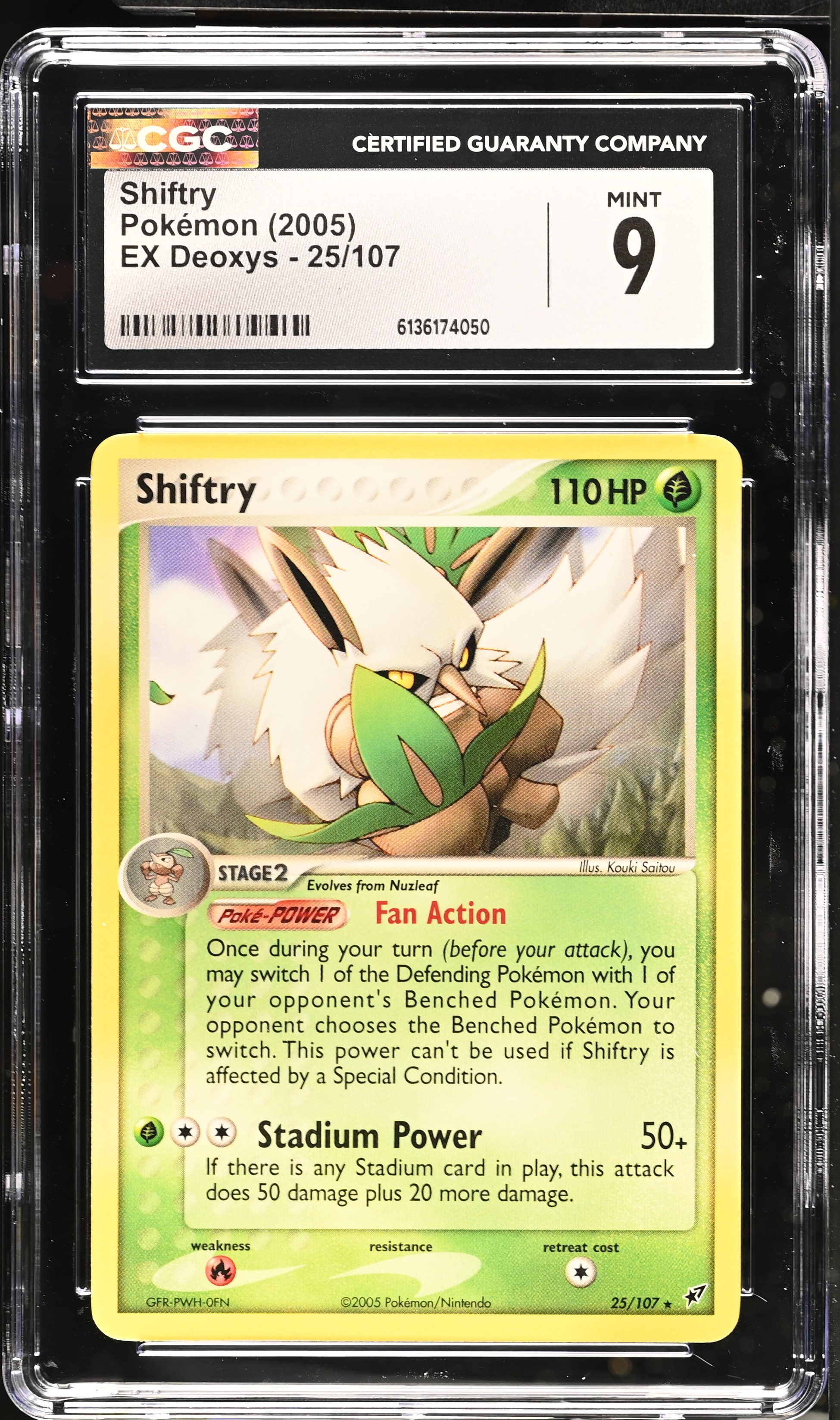 2005 Pokemon EX Deoxys Shiftry English