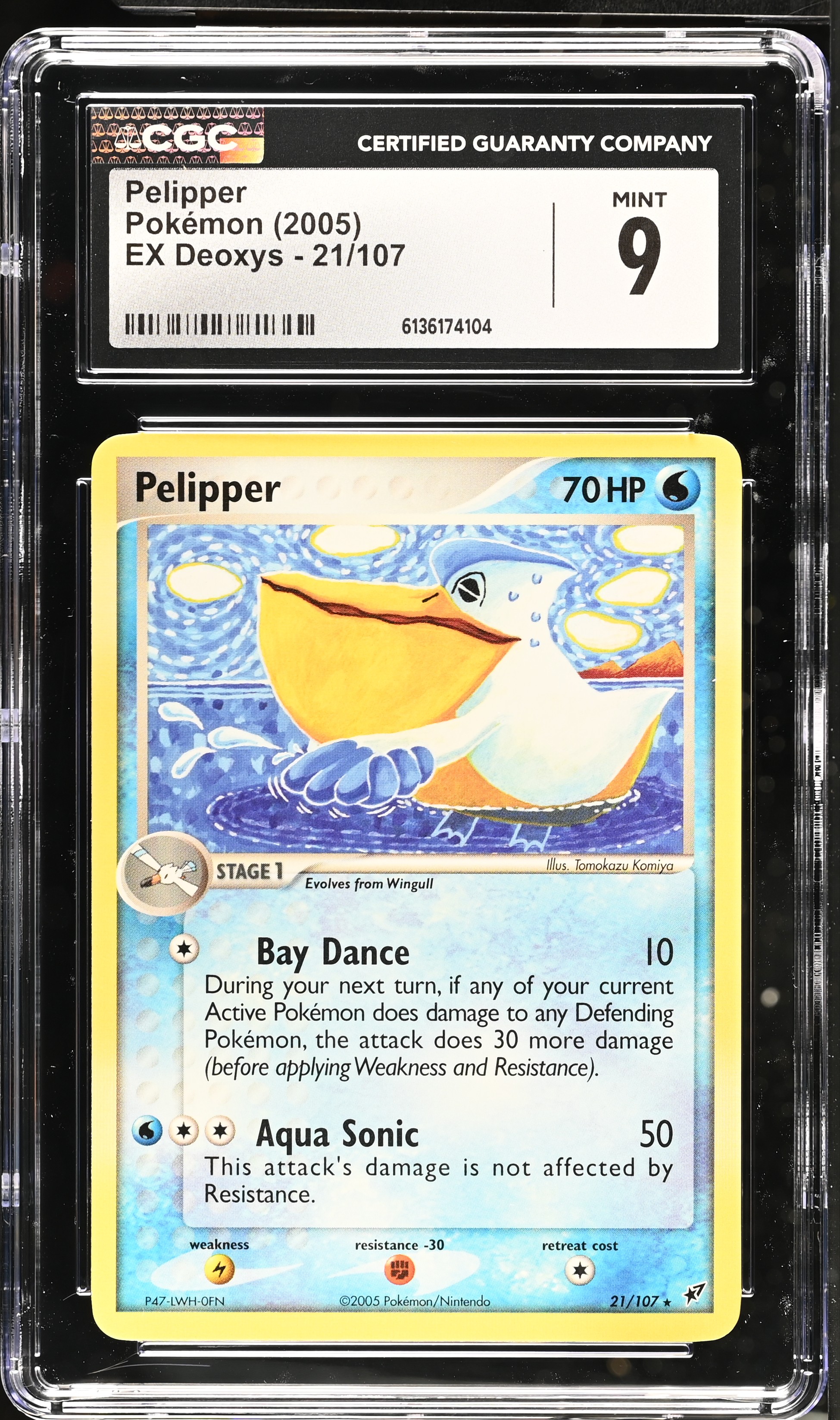 2005 Pokemon EX Deoxys Pelipper English