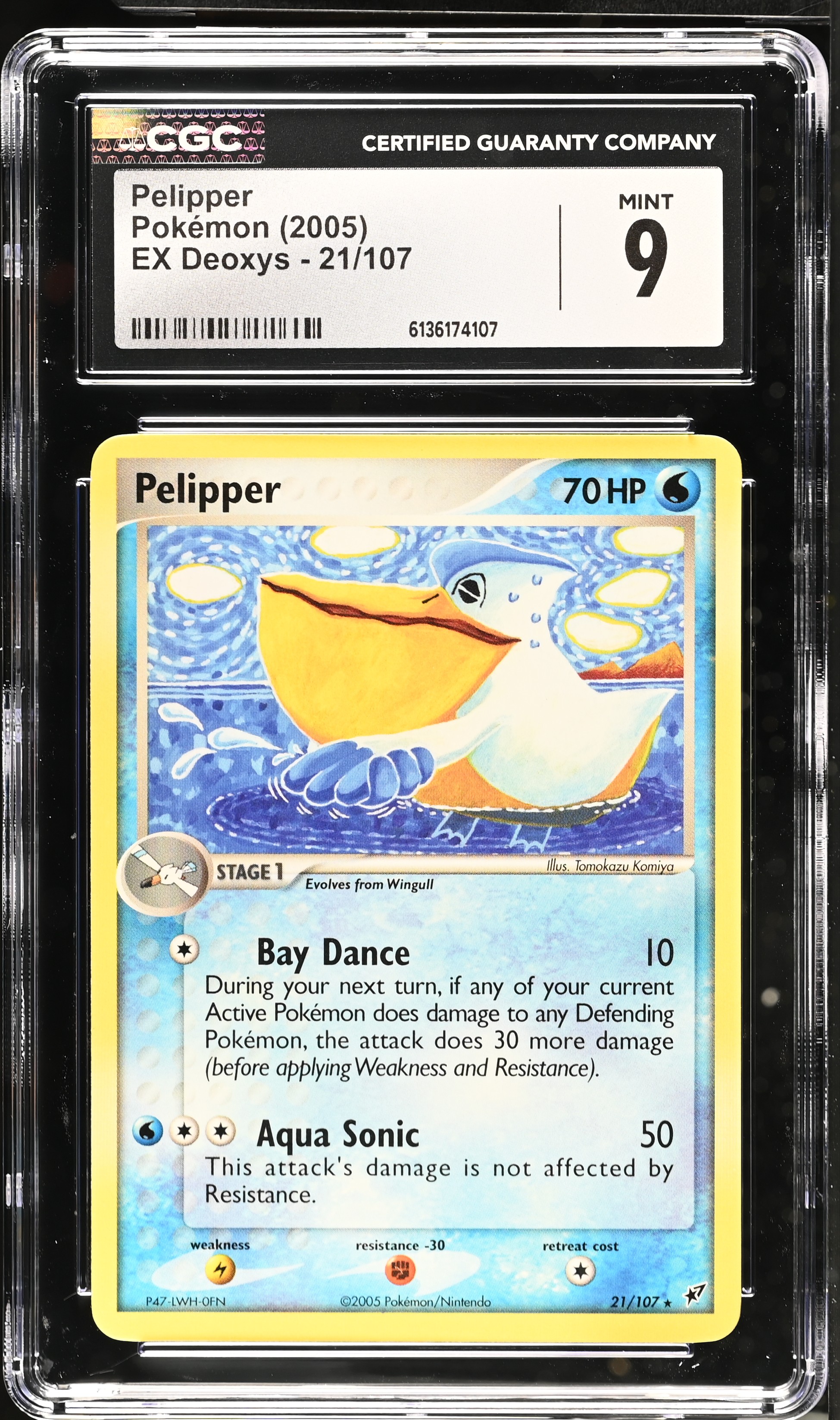 2005 Pokemon EX Deoxys Pelipper English