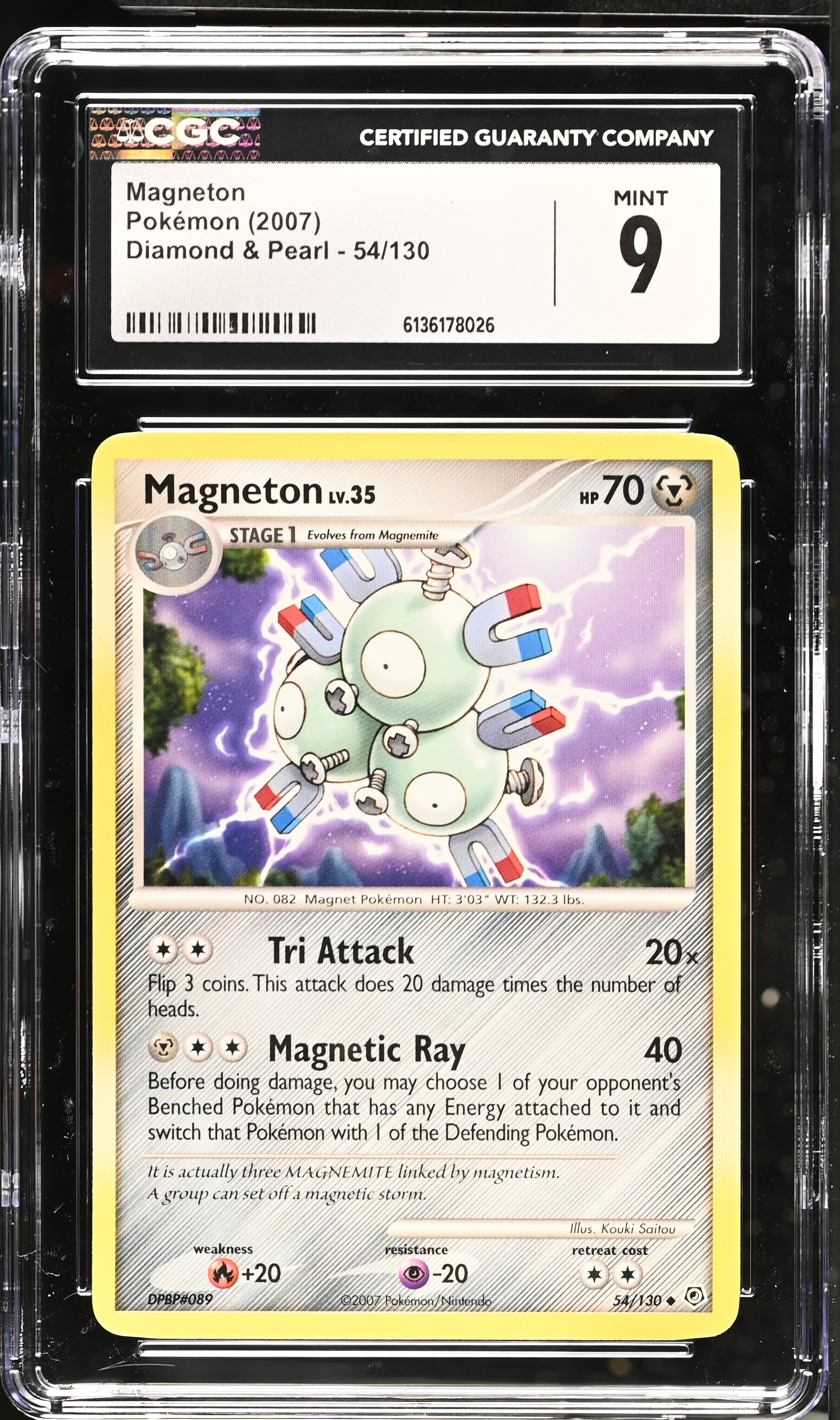 2007 Pokemon Diamond & Pearl Magneton English