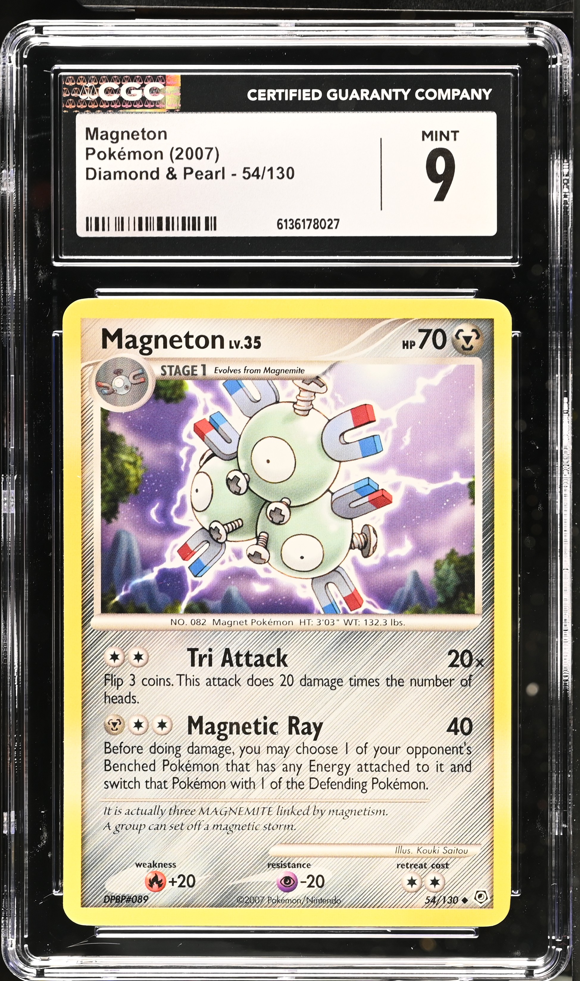 2007 Pokemon Diamond & Pearl Magneton English