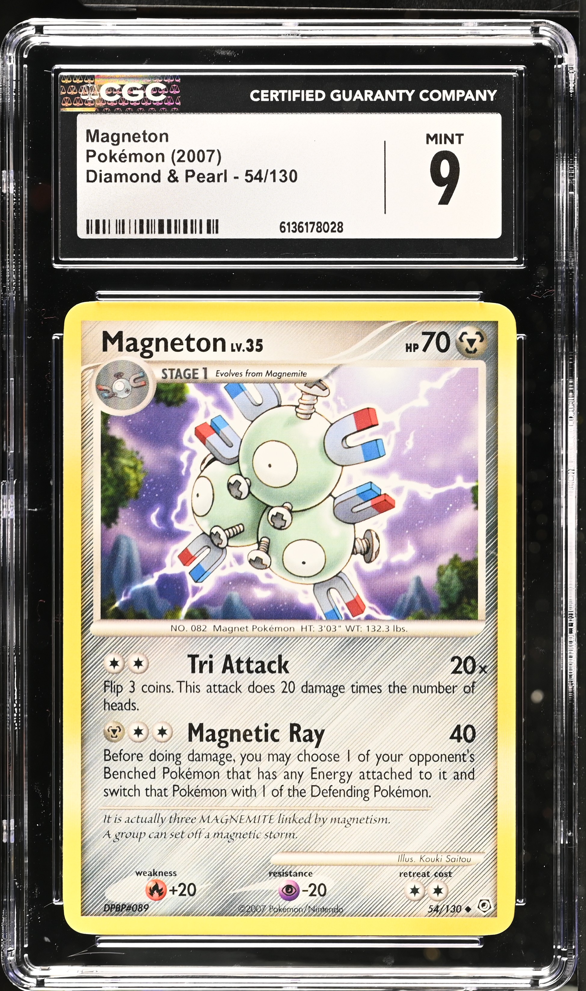2007 Pokemon Diamond & Pearl Magneton English