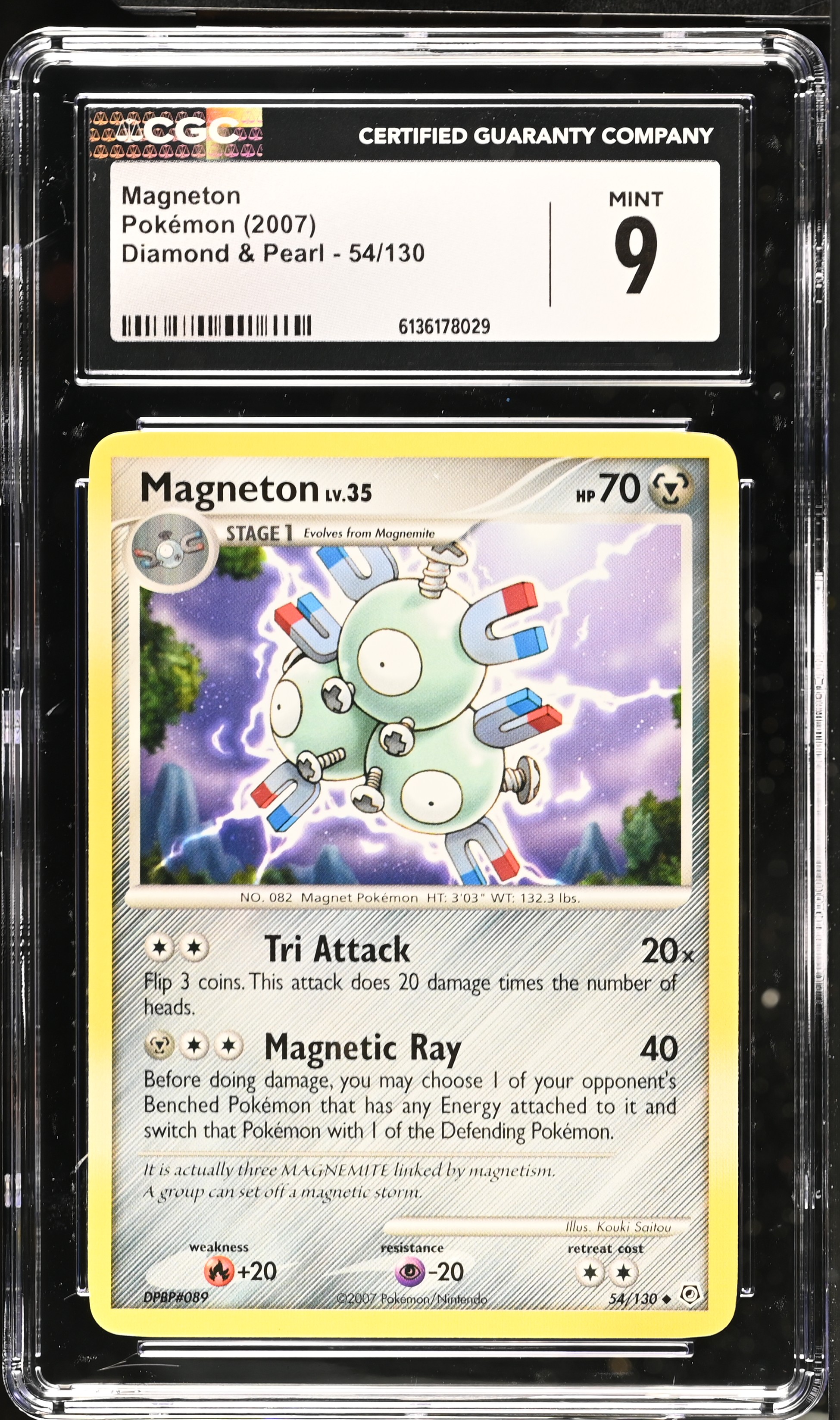 2007 Pokemon Diamond & Pearl Magneton English