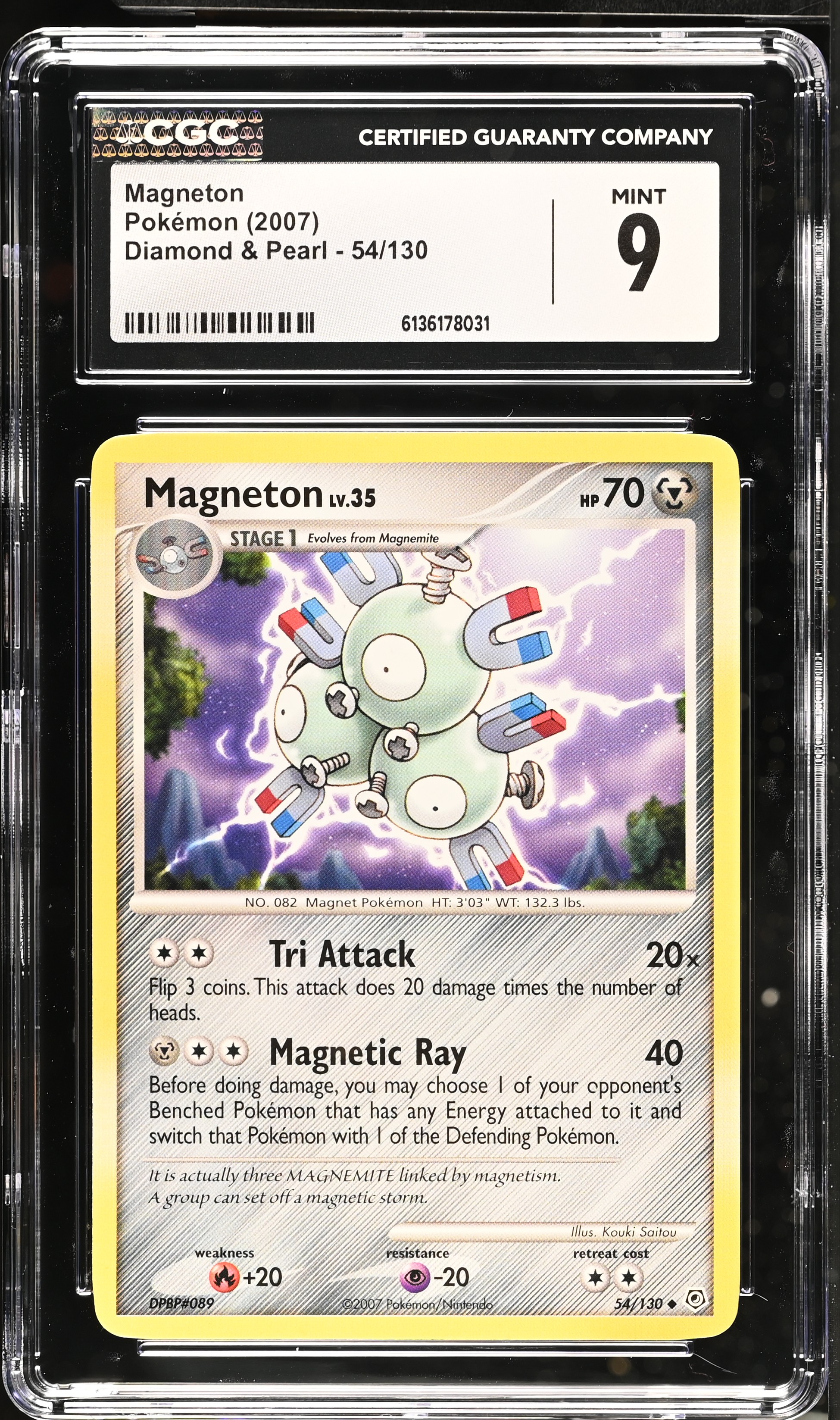 2007 Pokemon Diamond & Pearl Magneton English
