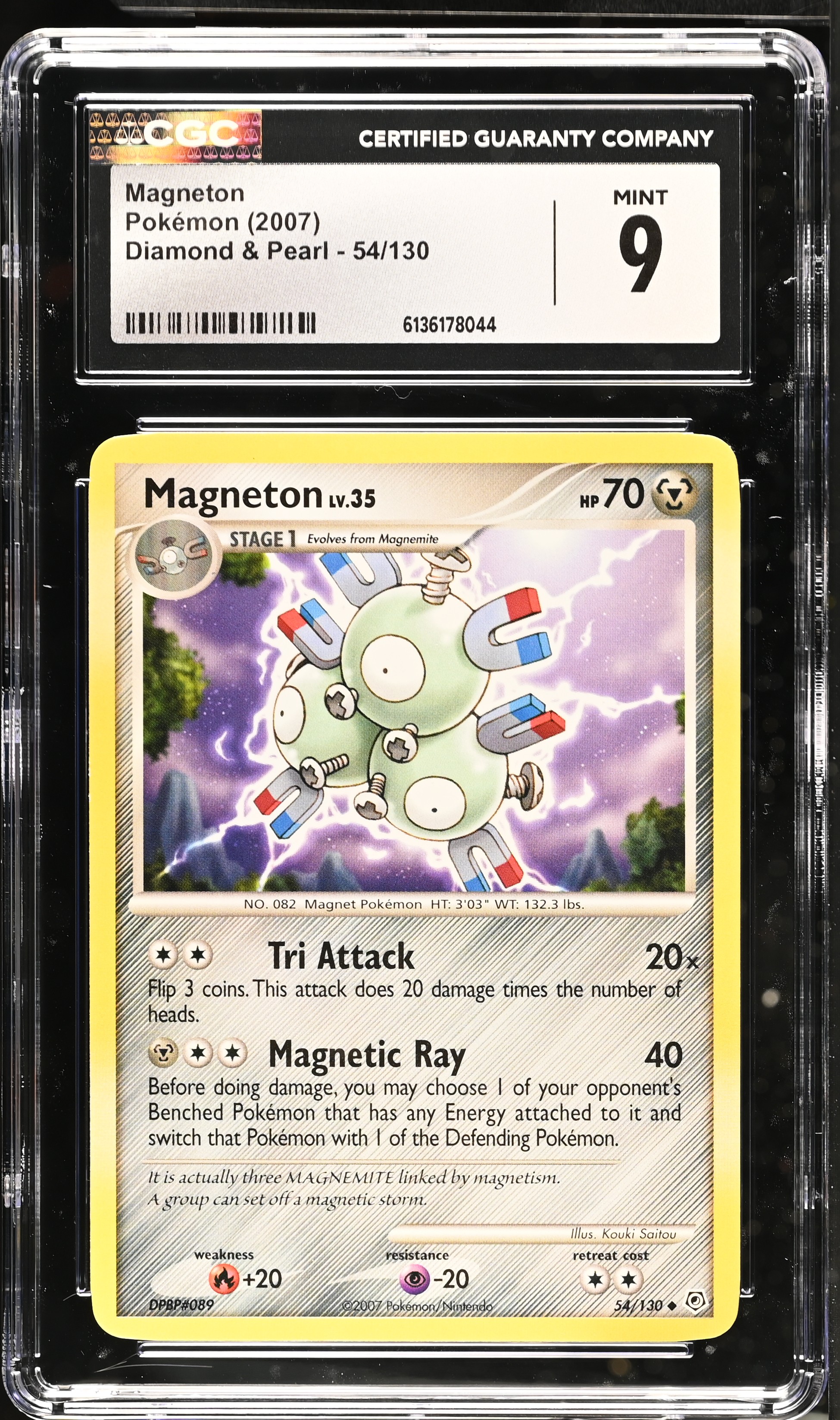 2007 Pokemon Diamond & Pearl Magneton English