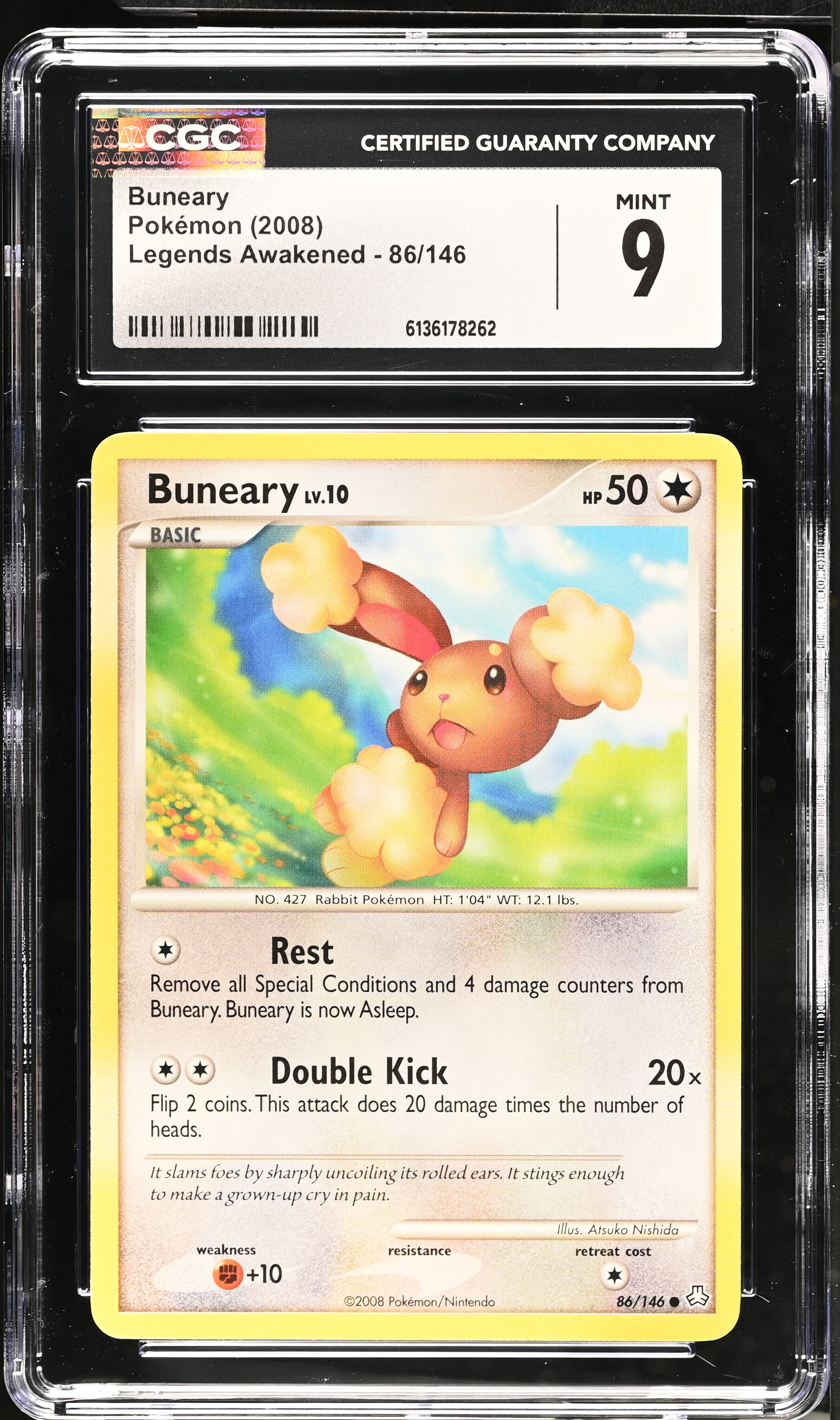 2008 Pokemon Legends Awakened Buneary English