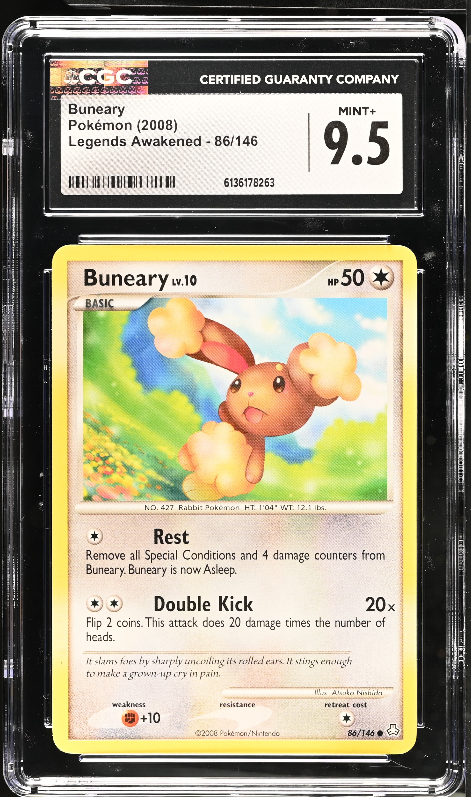 2008 Pokemon Legends Awakened Buneary English