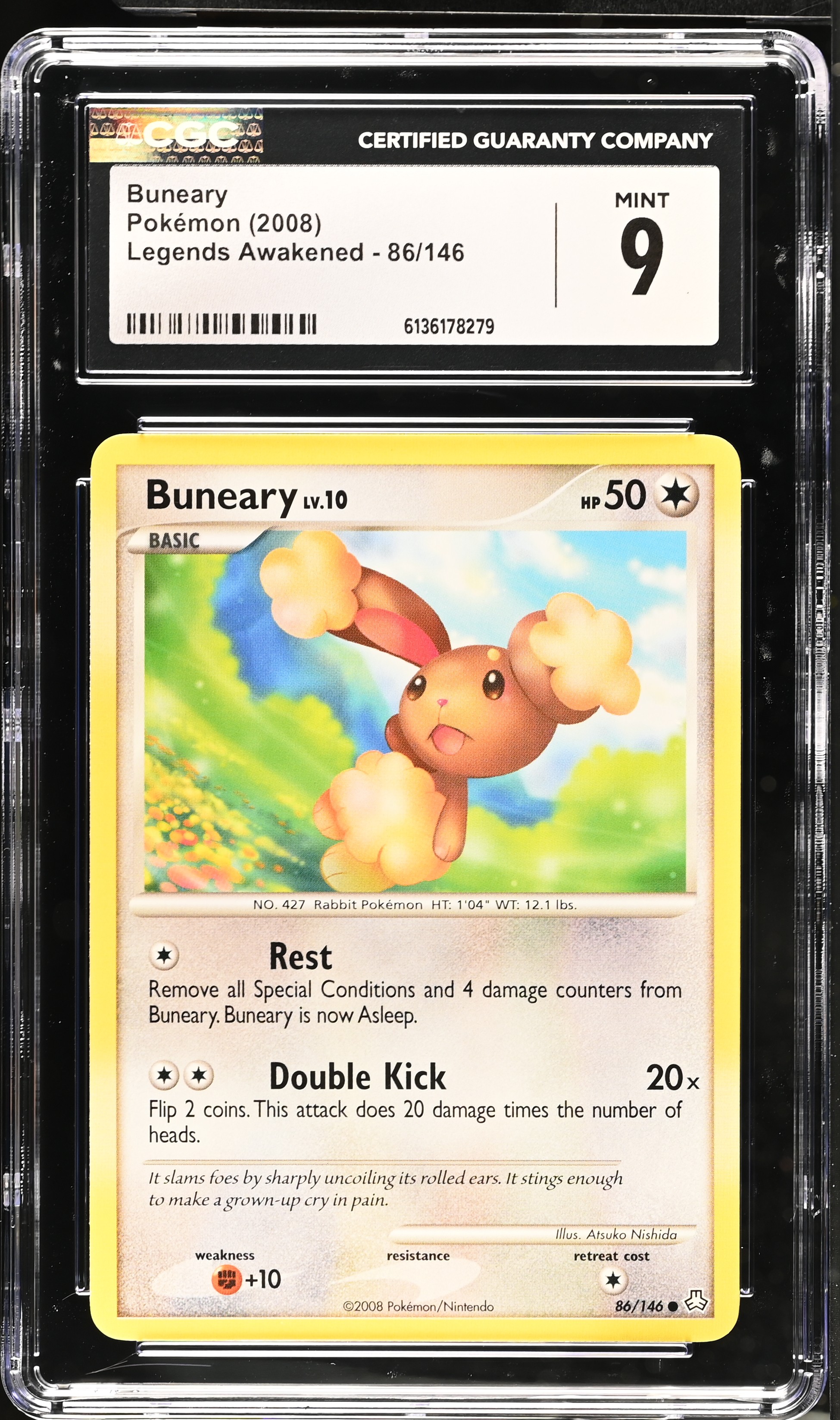 2008 Pokemon Legends Awakened Buneary English