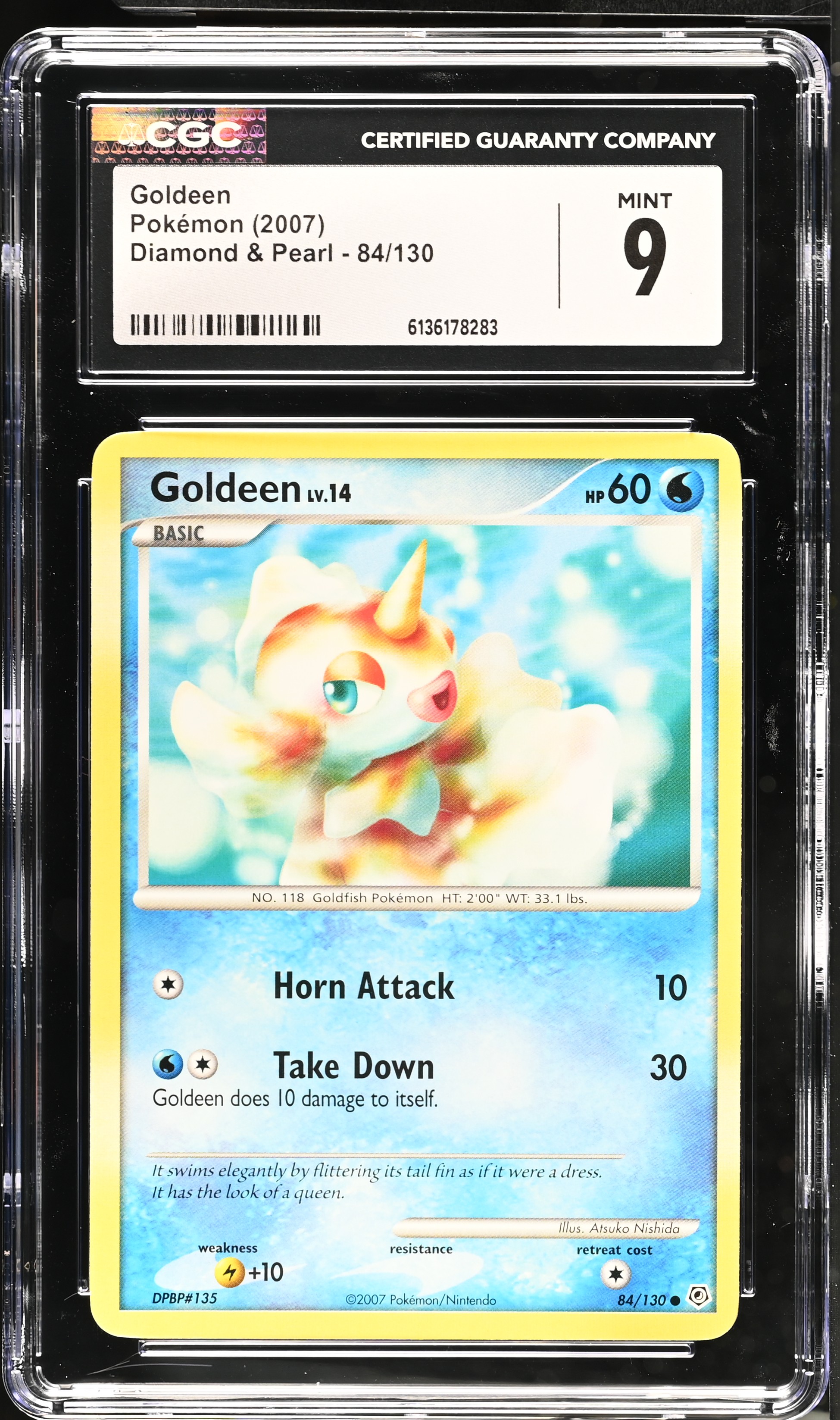2007 Pokémon Diamond & Pearl Goldeen English