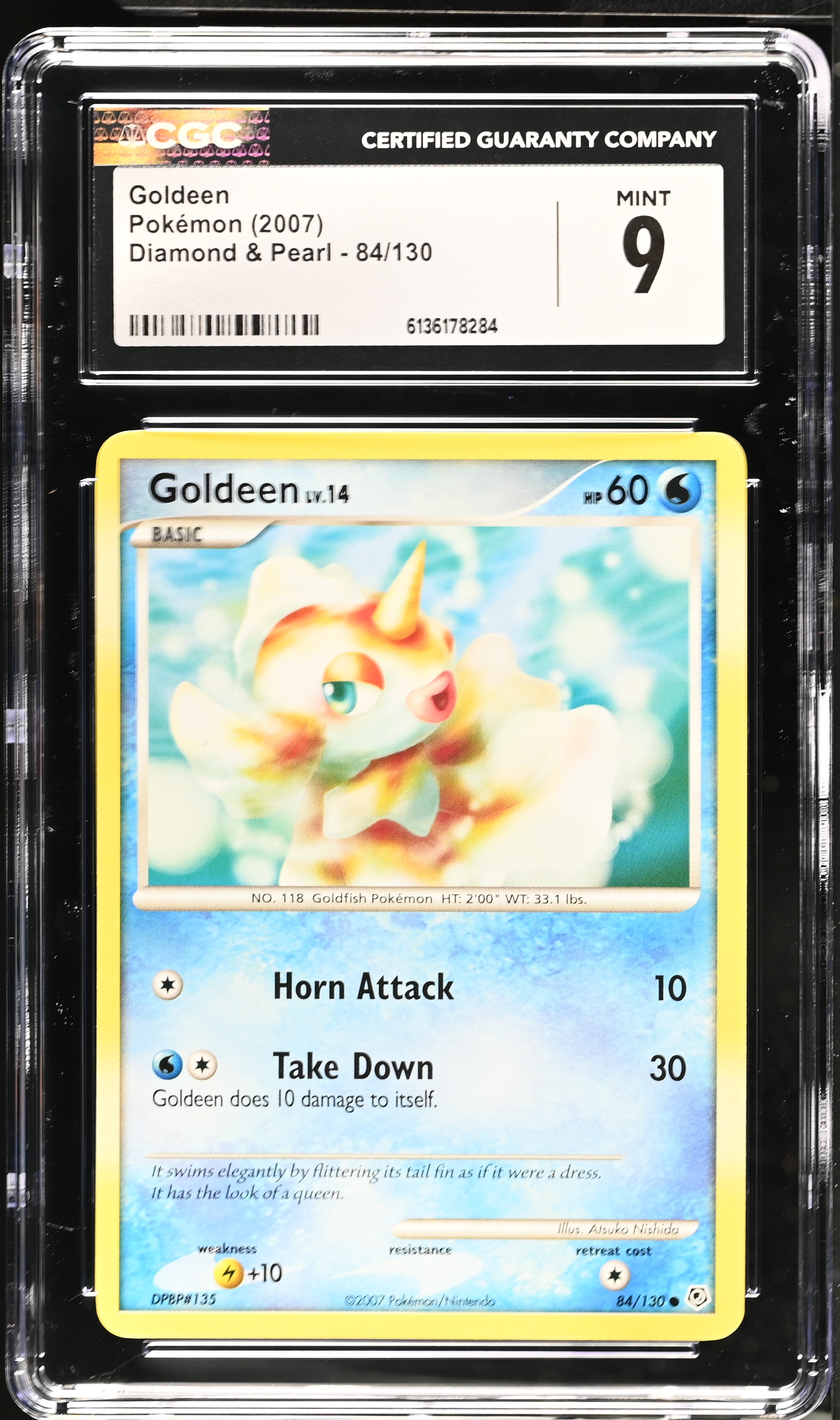 2007 Pokémon Diamond & Pearl Goldeen English