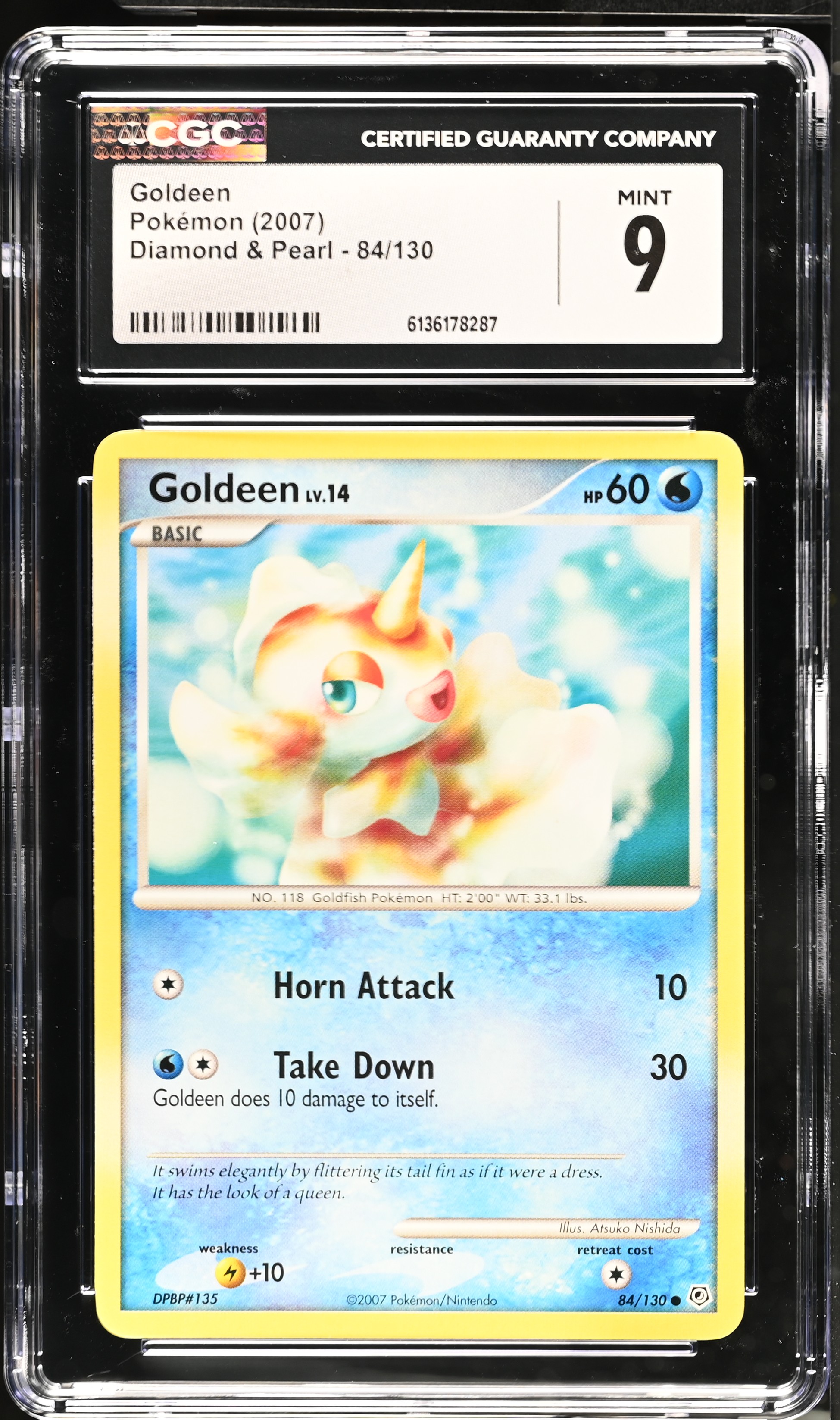2007 Pokemon Diamond & Pearl Goldeen English