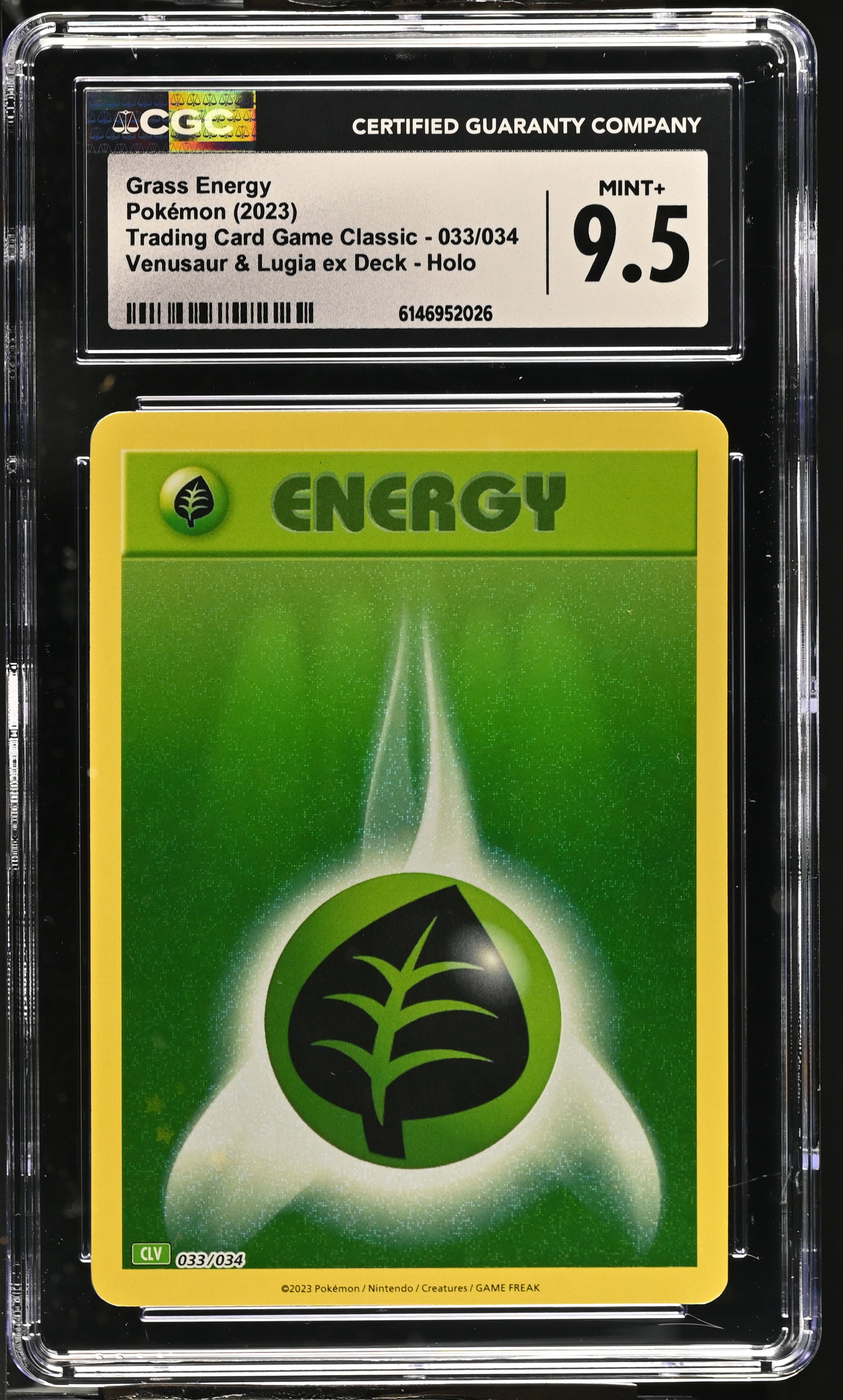 2023 Pokemon Trading Card Game Classic Grass Energy Venusaur & Lugia ex Deck Holo English