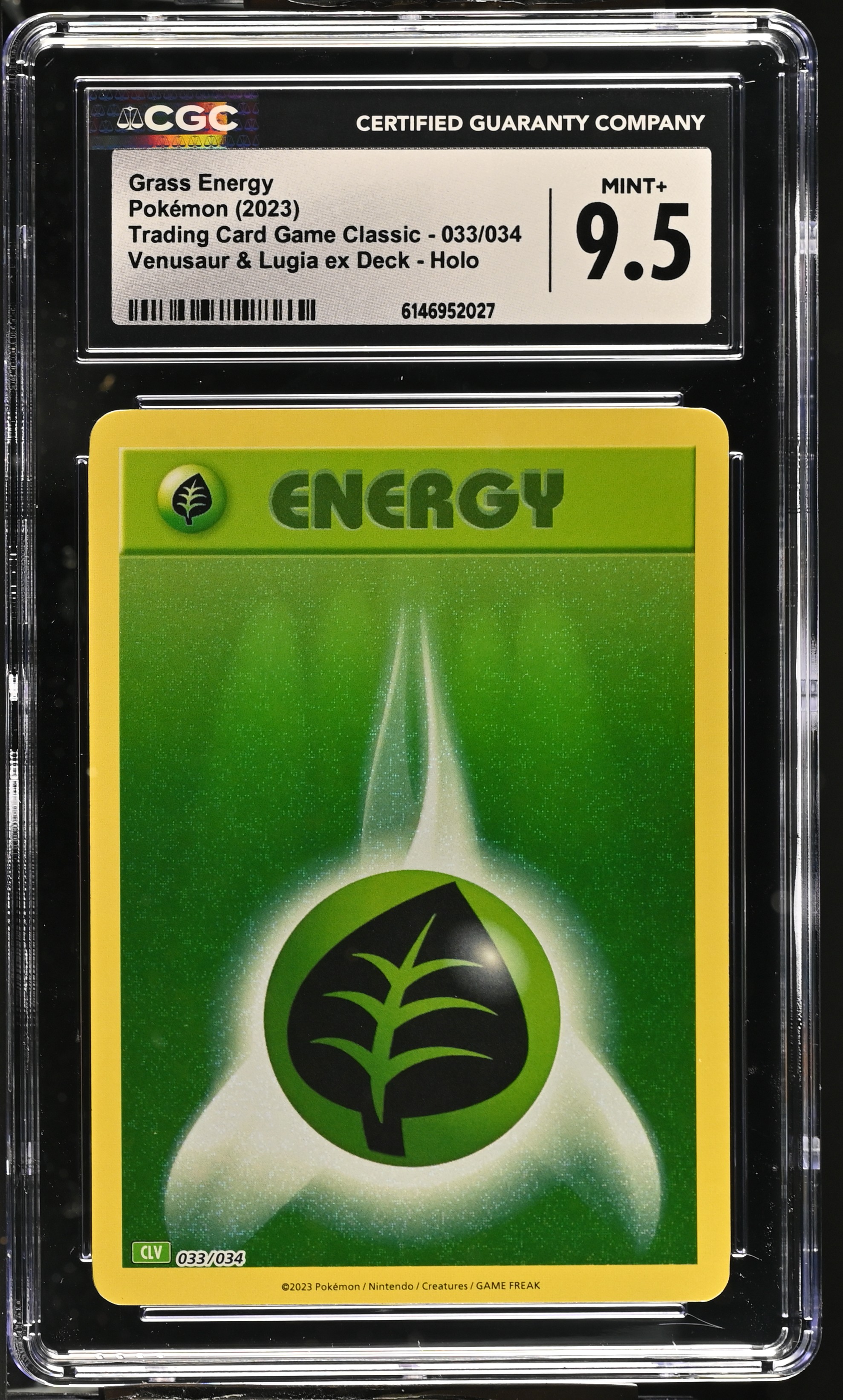 2023 Pokemon Trading Card Game Classic Grass Energy Venusaur & Lugia ex Deck Holo English