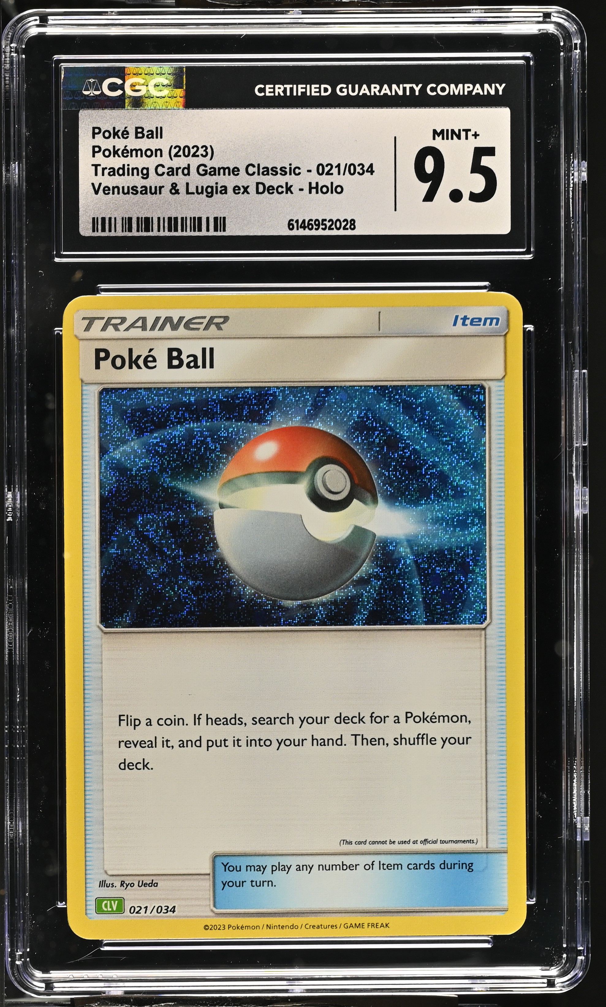 2023 Pokemon Trading Card Game Classic Poke Ball Venusaur & Lugia ex Deck Holo English