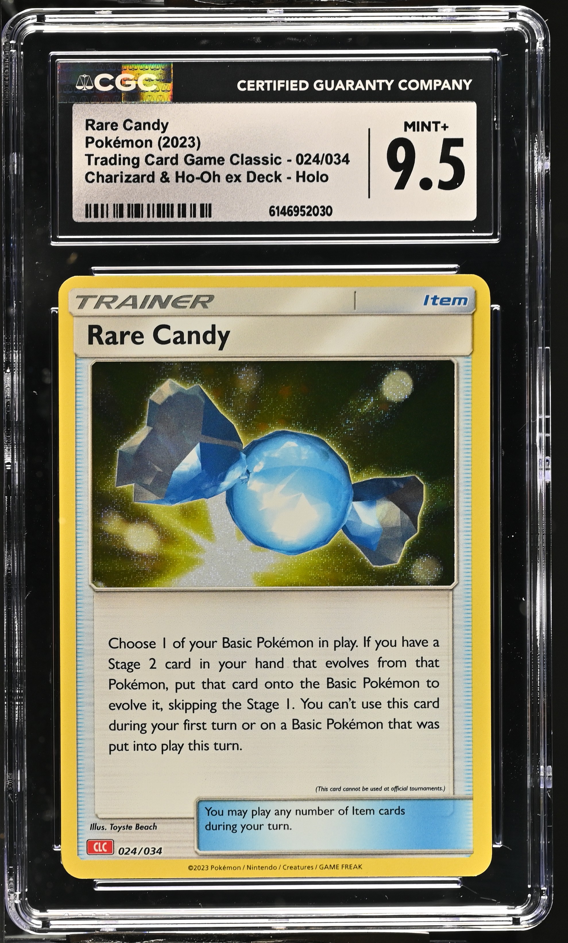 2023 Pokemon Trading Card Game Classic Rare Candy Charizard & Ho-Oh ex Deck Holo English