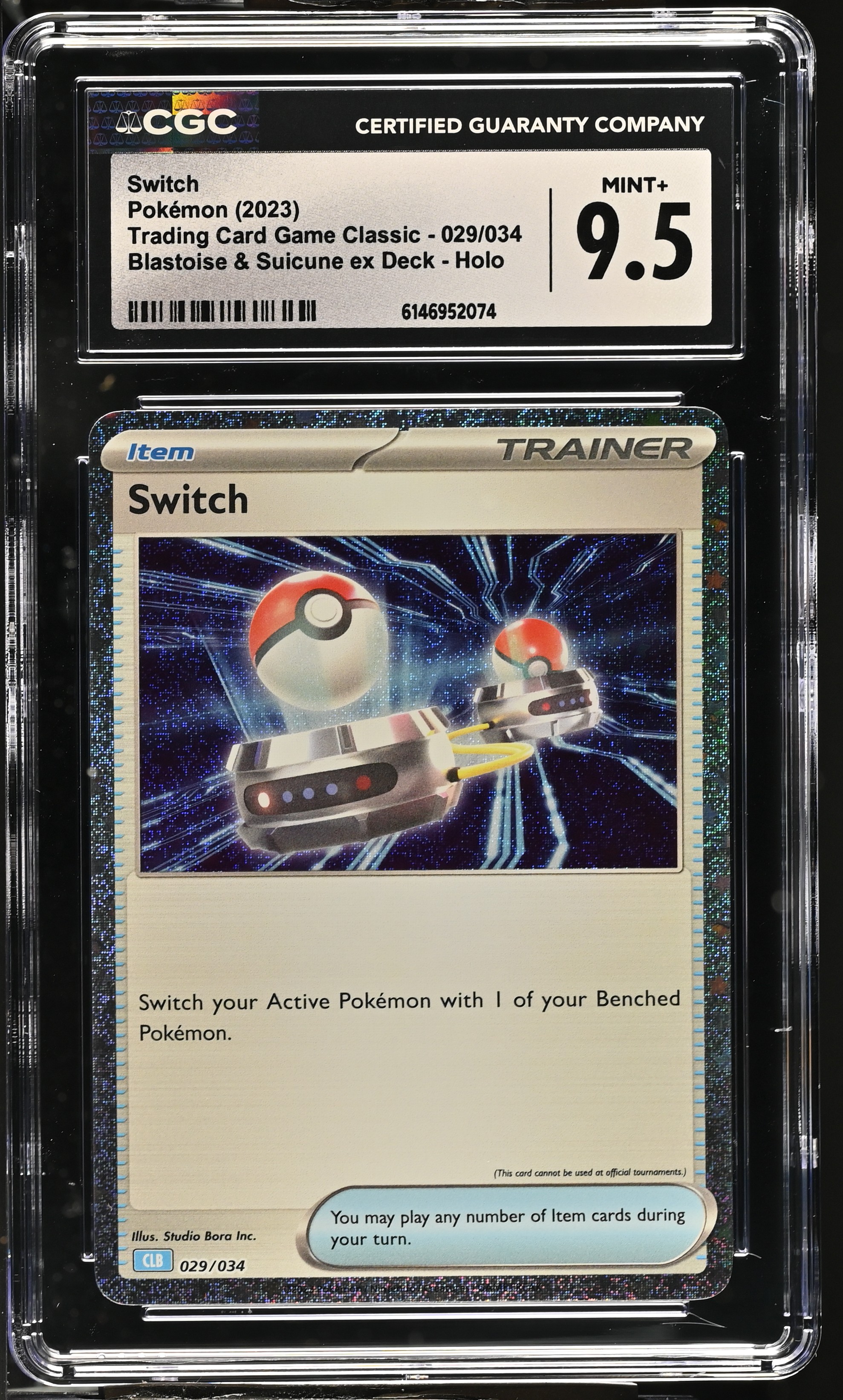 2023 Pokemon Trading Card Game Classic Switch Blastoise & Suicune ex Deck Holo English