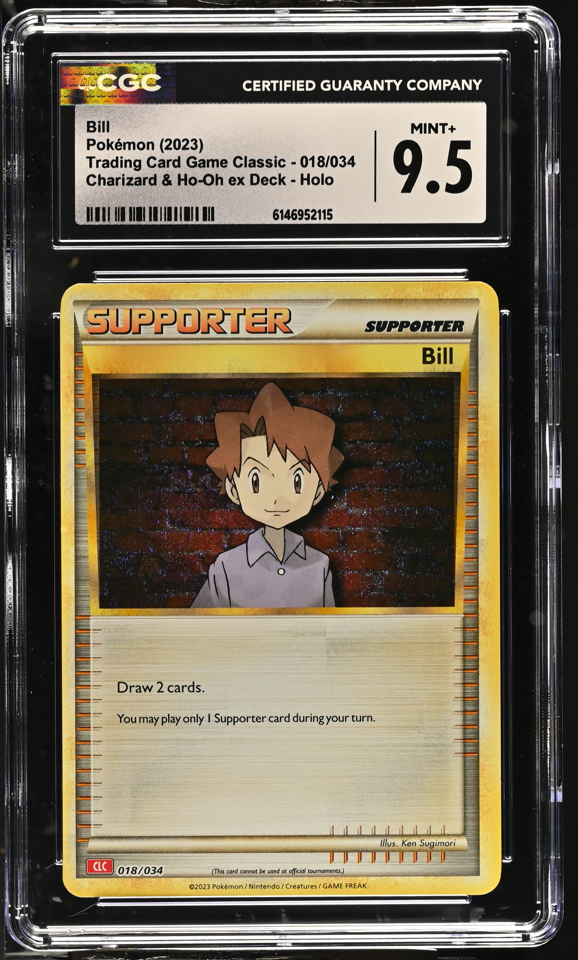 2023 Pokemon Trading Card Game Classic Bill Charizard & Ho-Oh ex Deck Holo English