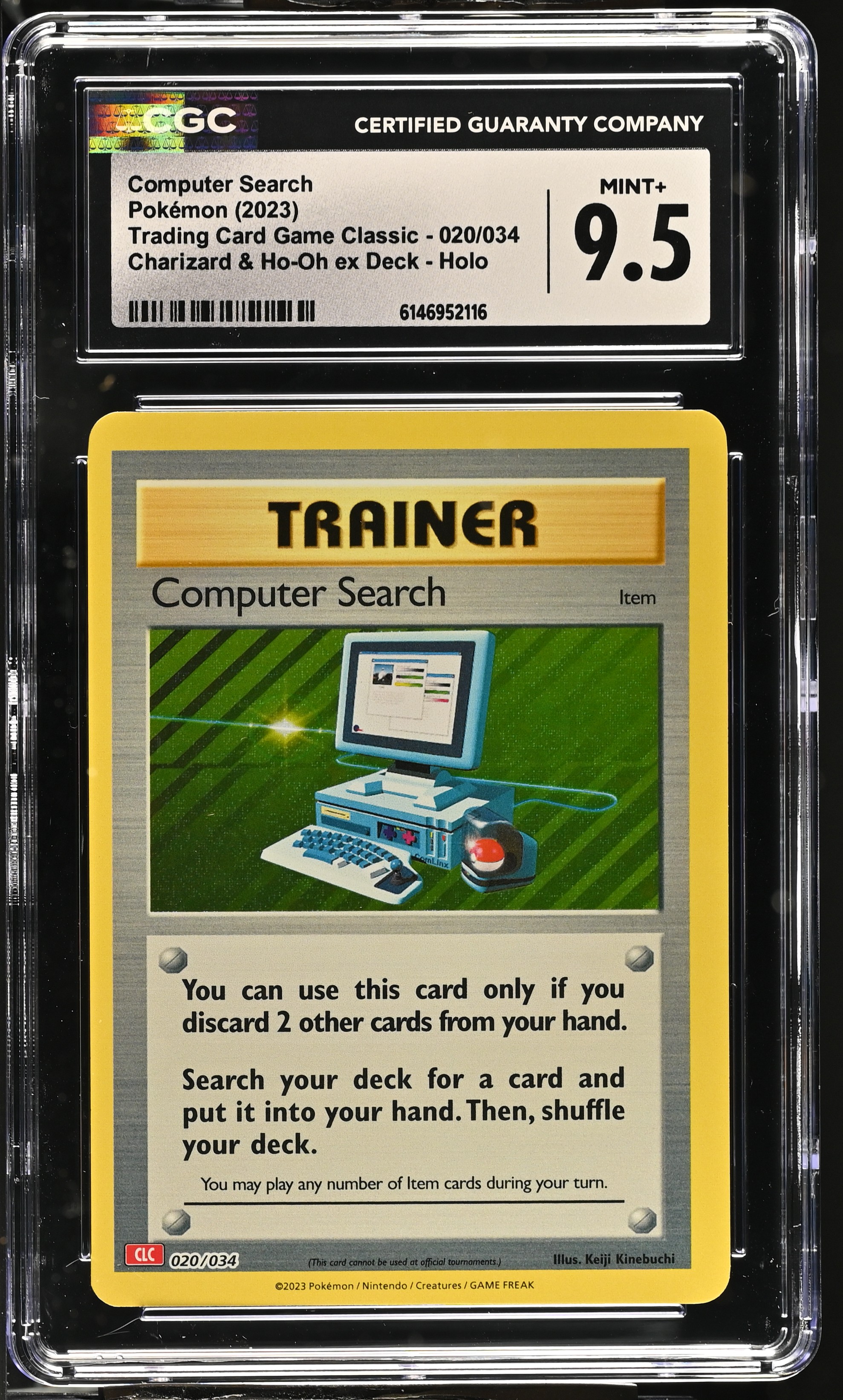 2023 Pokemon Trading Card Game Classic Computer Search Charizard & Ho-Oh ex Deck Holo English
