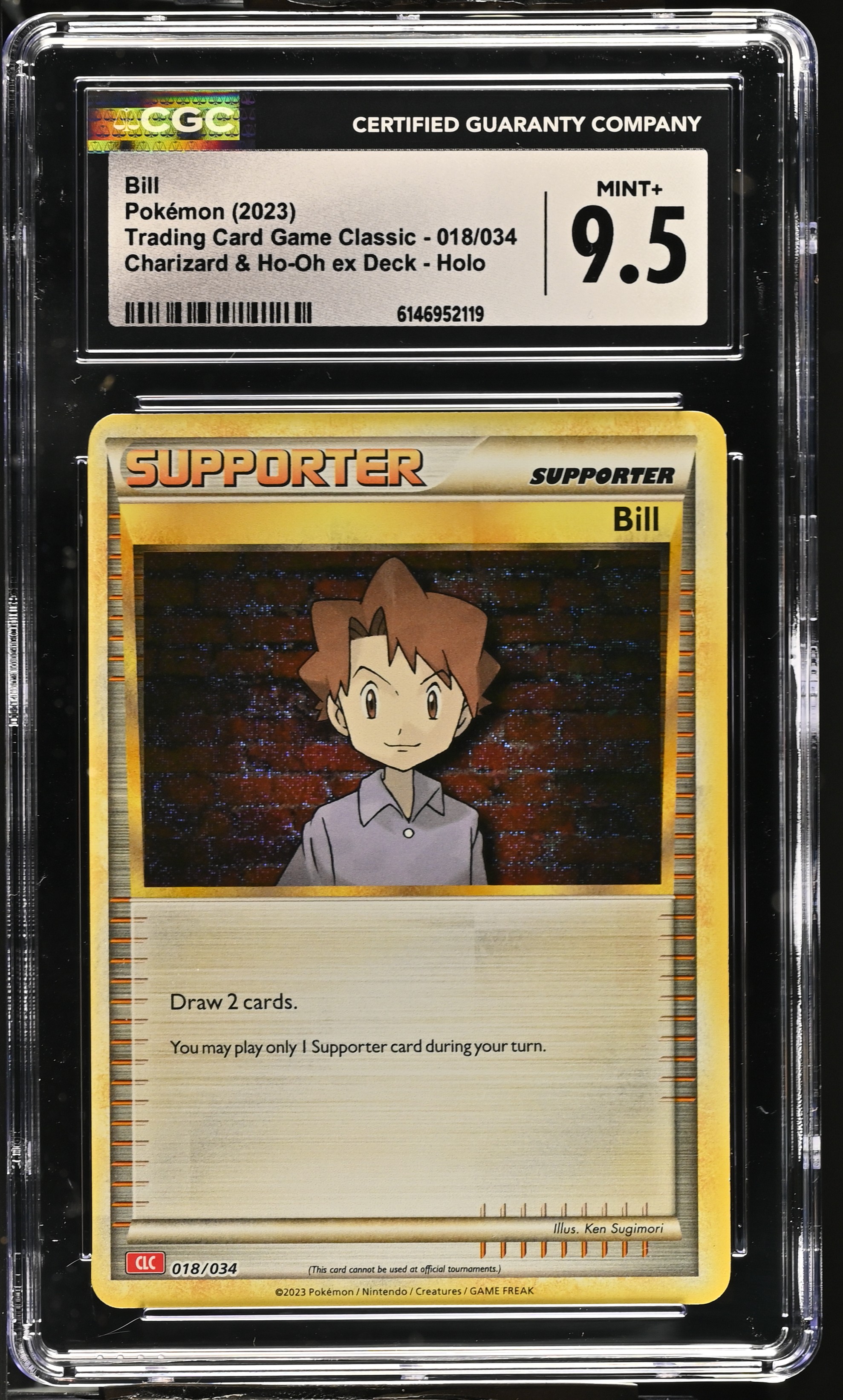 2023 Pokemon Trading Card Game Classic Bill Charizard & Ho-Oh ex Deck Holo English