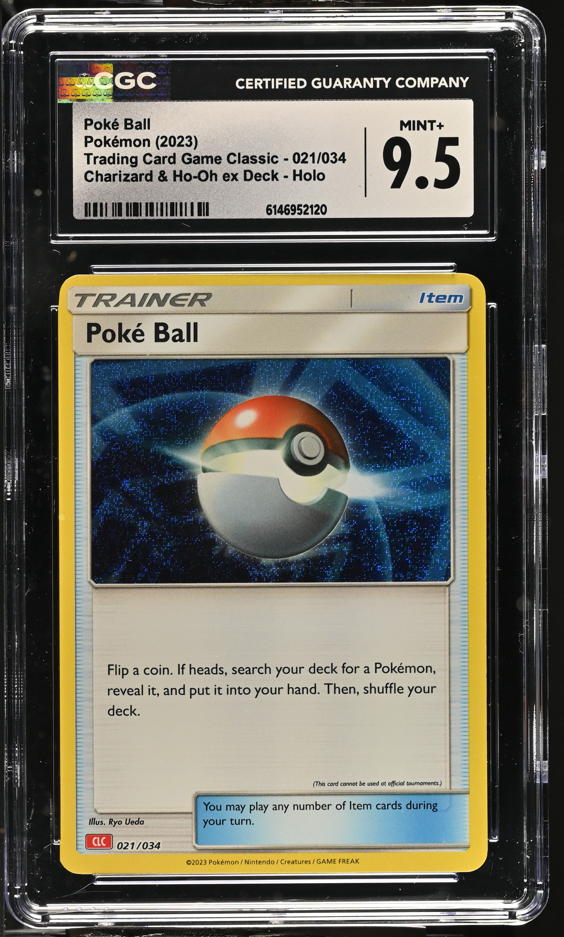 2023 Pokemon Trading Card Game Classic Poke Ball Charizard & Ho-Oh ex Deck Holo English