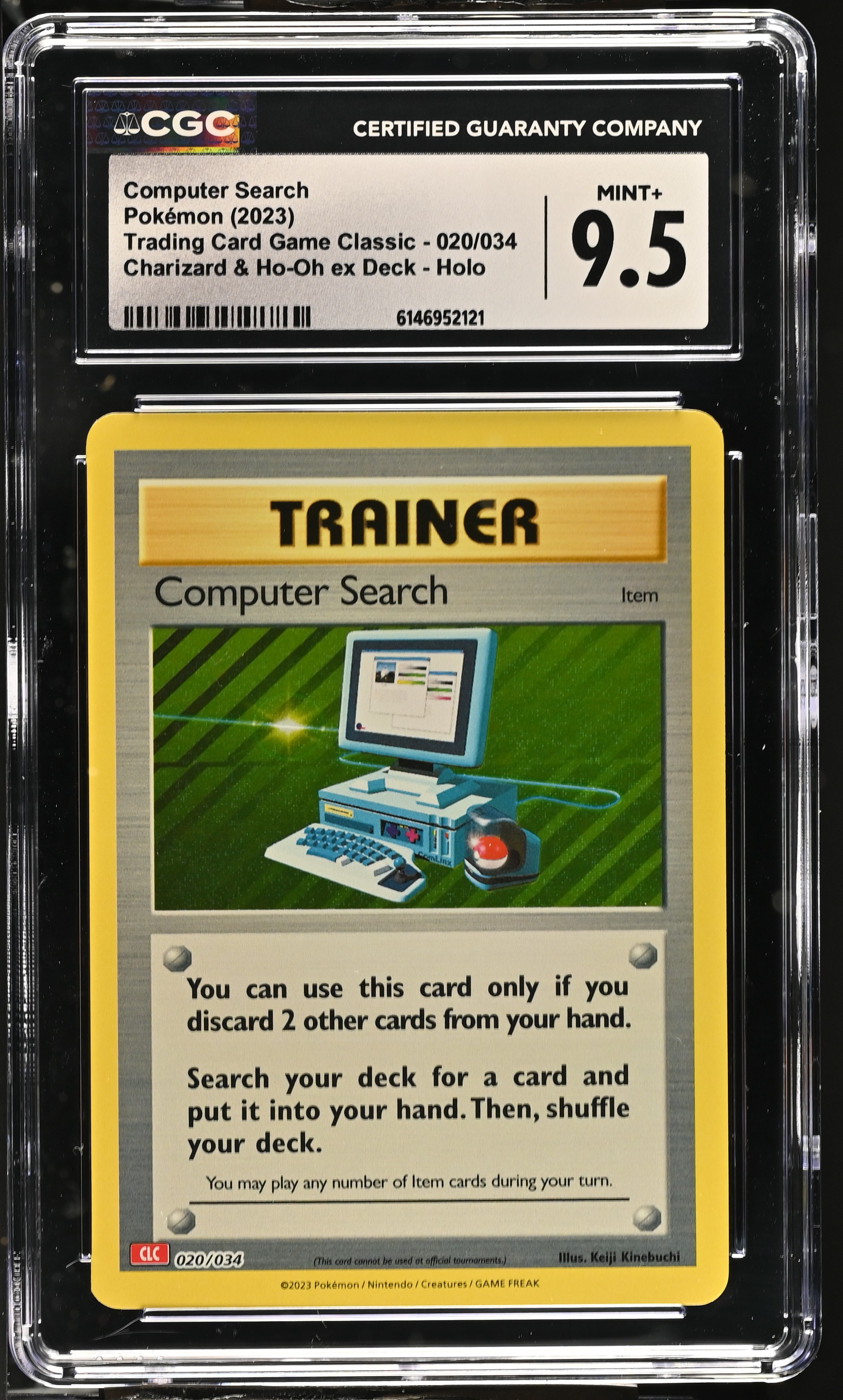 2023 Pokemon Trading Card Game Classic Computer Search Charizard & Ho-Oh ex Deck Holo English
