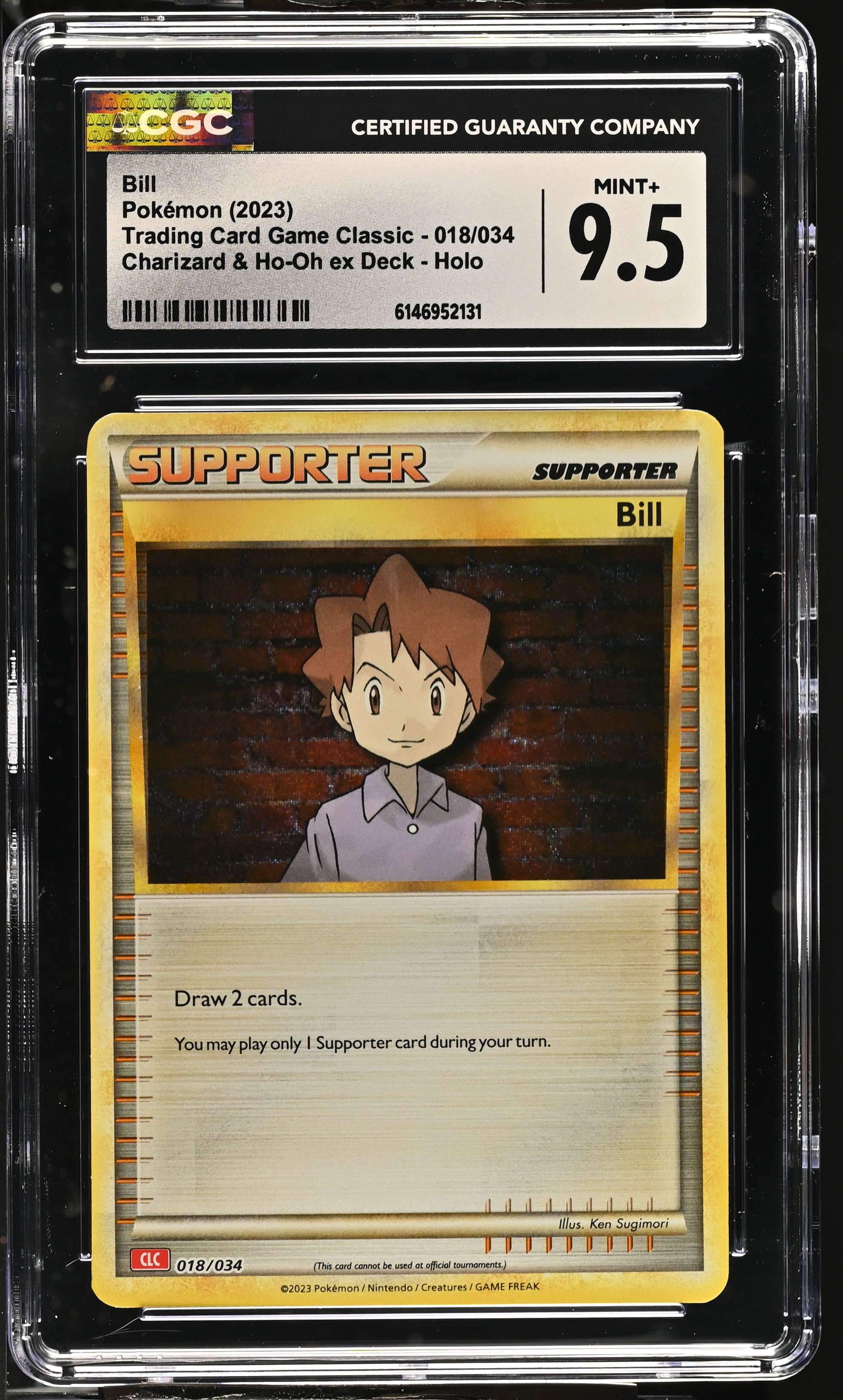 2023 Pokemon Trading Card Game Classic Bill Charizard & Ho-Oh ex Deck Holo English