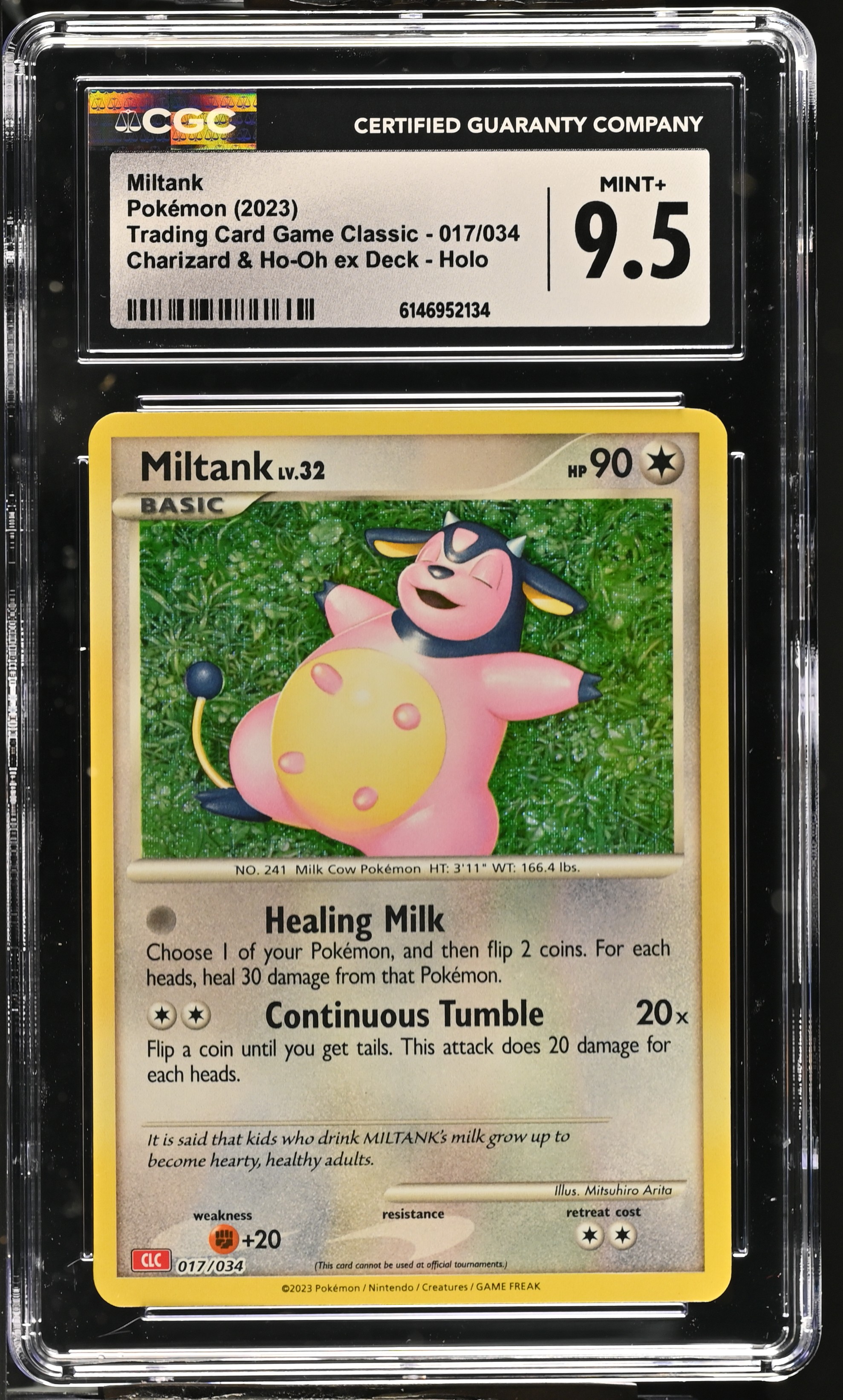 2023 Pokemon Trading Card Game Classic Miltank Charizard & Ho-Oh ex Deck Holo English