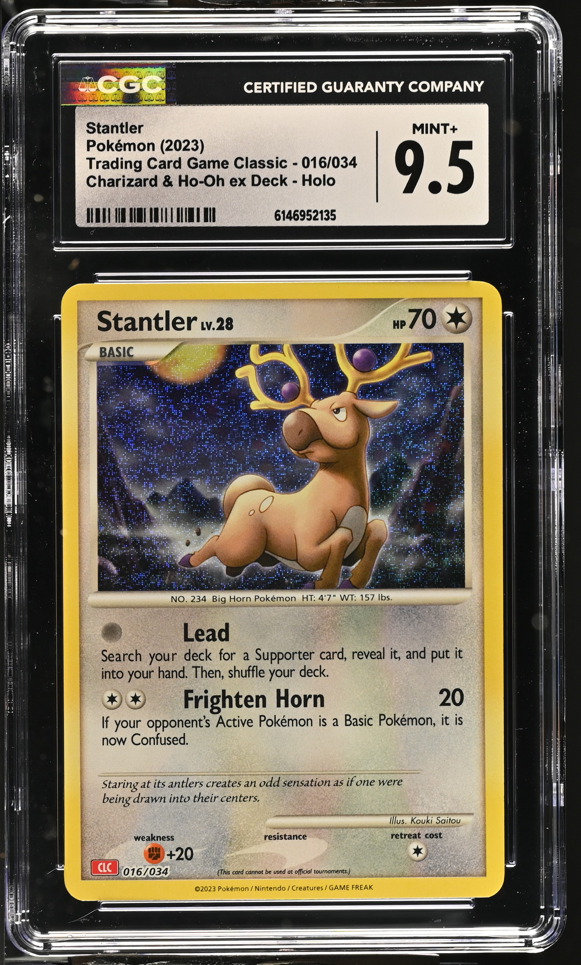 2023 Pokemon Trading Card Game Classic Stantler Charizard & Ho-Oh ex Deck Holo English
