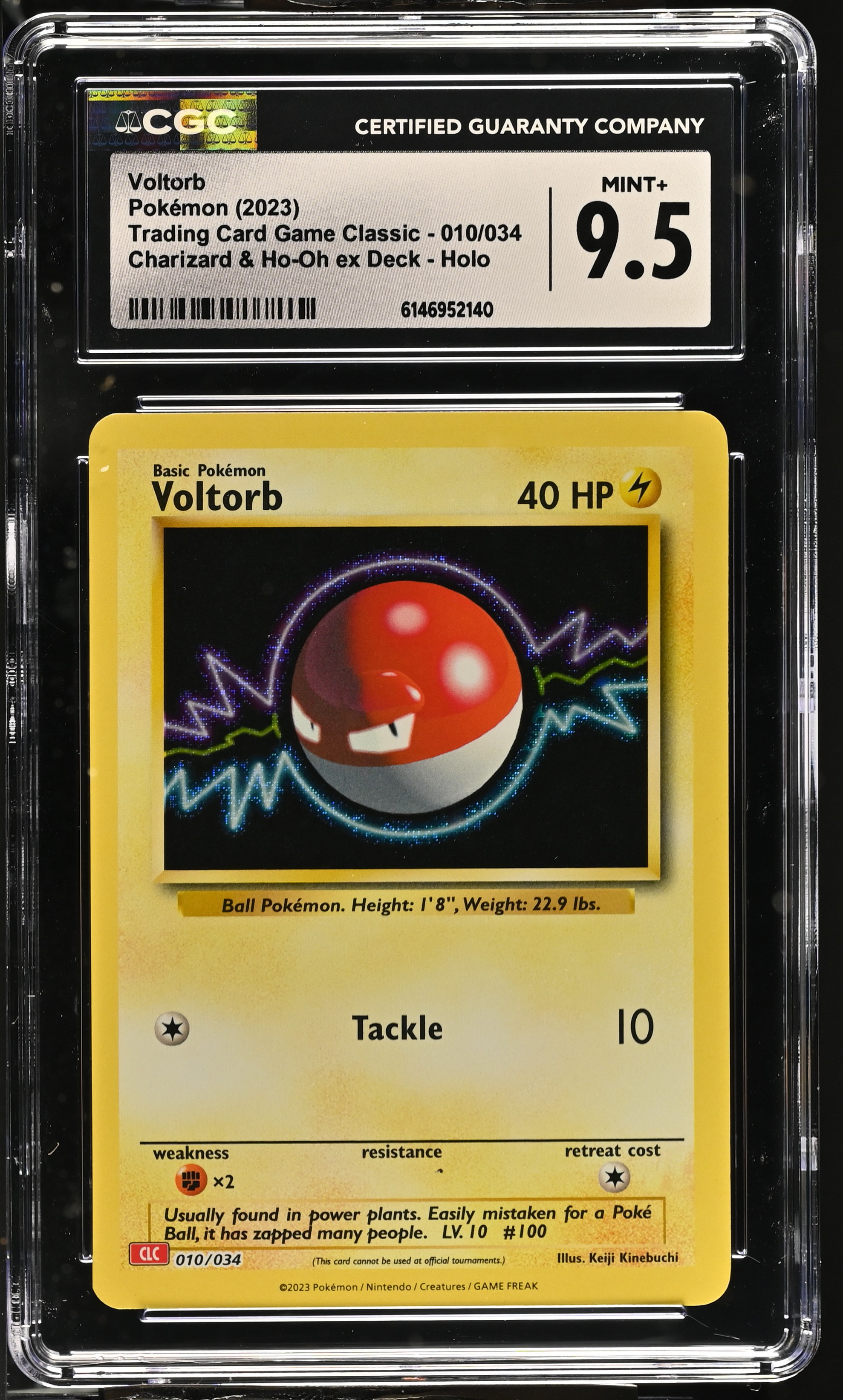 2023 Pokemon Trading Card Game Classic Voltorb Charizard & Ho-Oh ex Deck Holo English