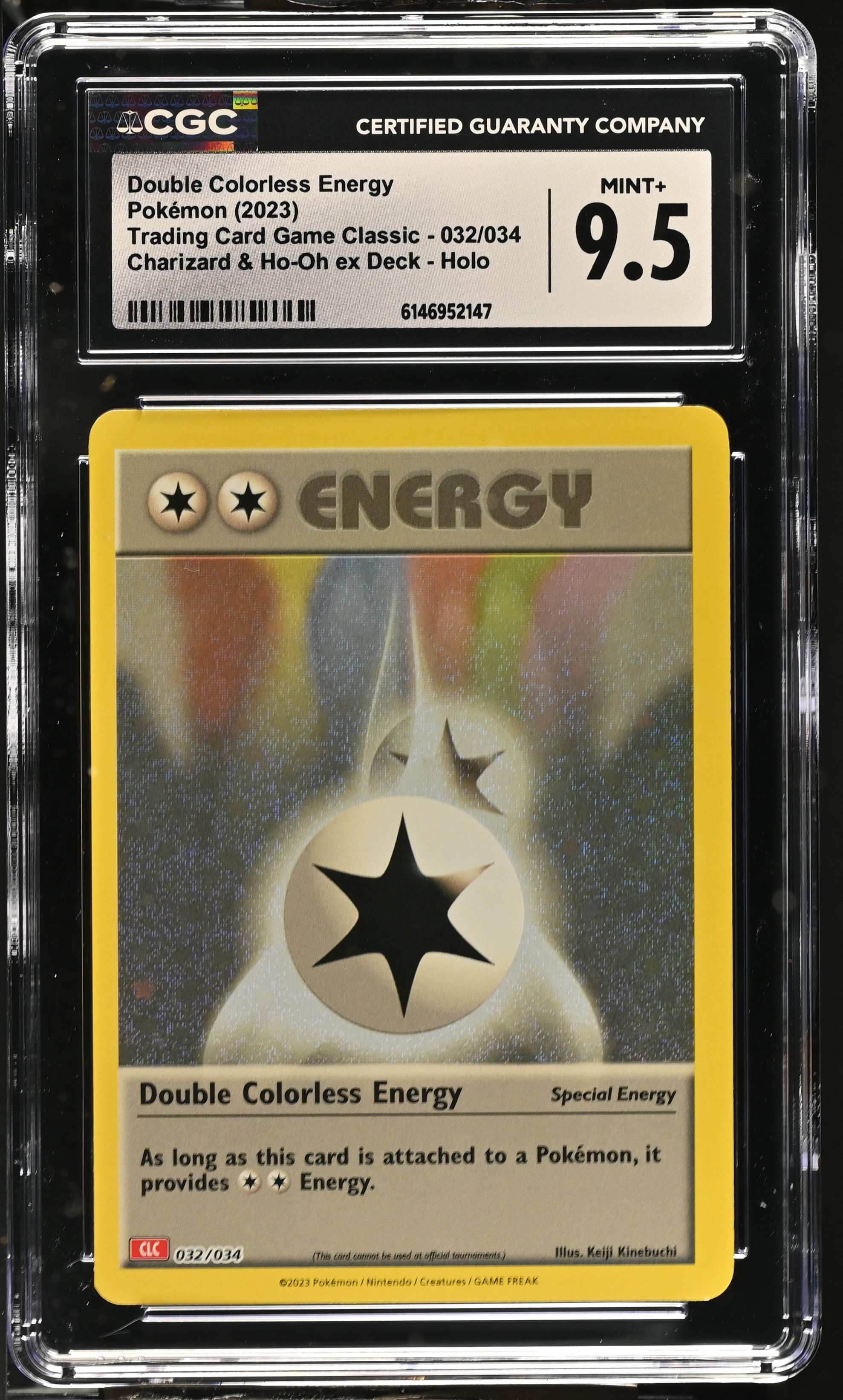 2023 Pokemon Trading Card Game Classic Double Colorless Energy Charizard & Ho-Oh ex Deck Holo English