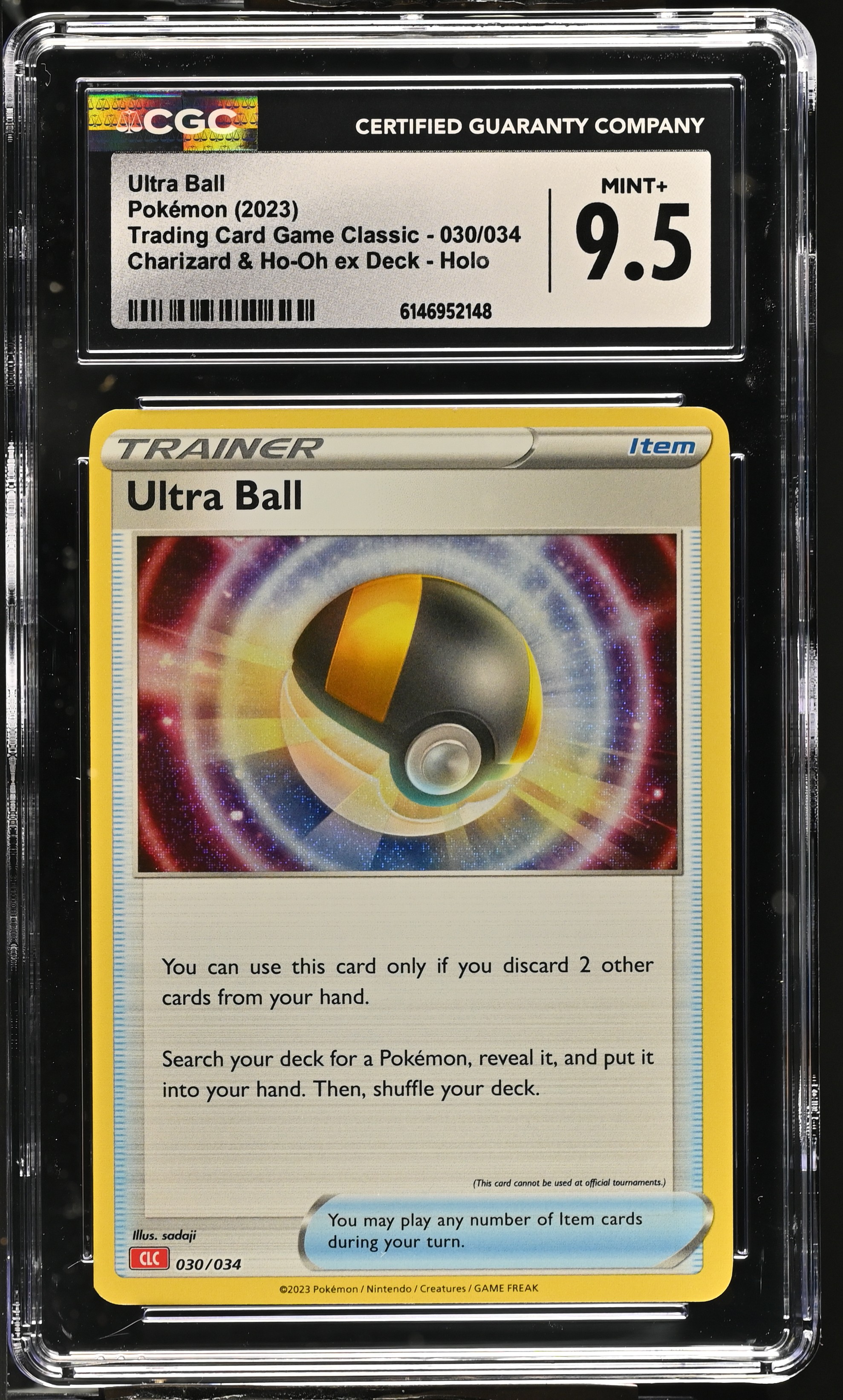 2023 Pokemon Trading Card Game Classic Ultra Ball Charizard & Ho-Oh ex Deck Holo English