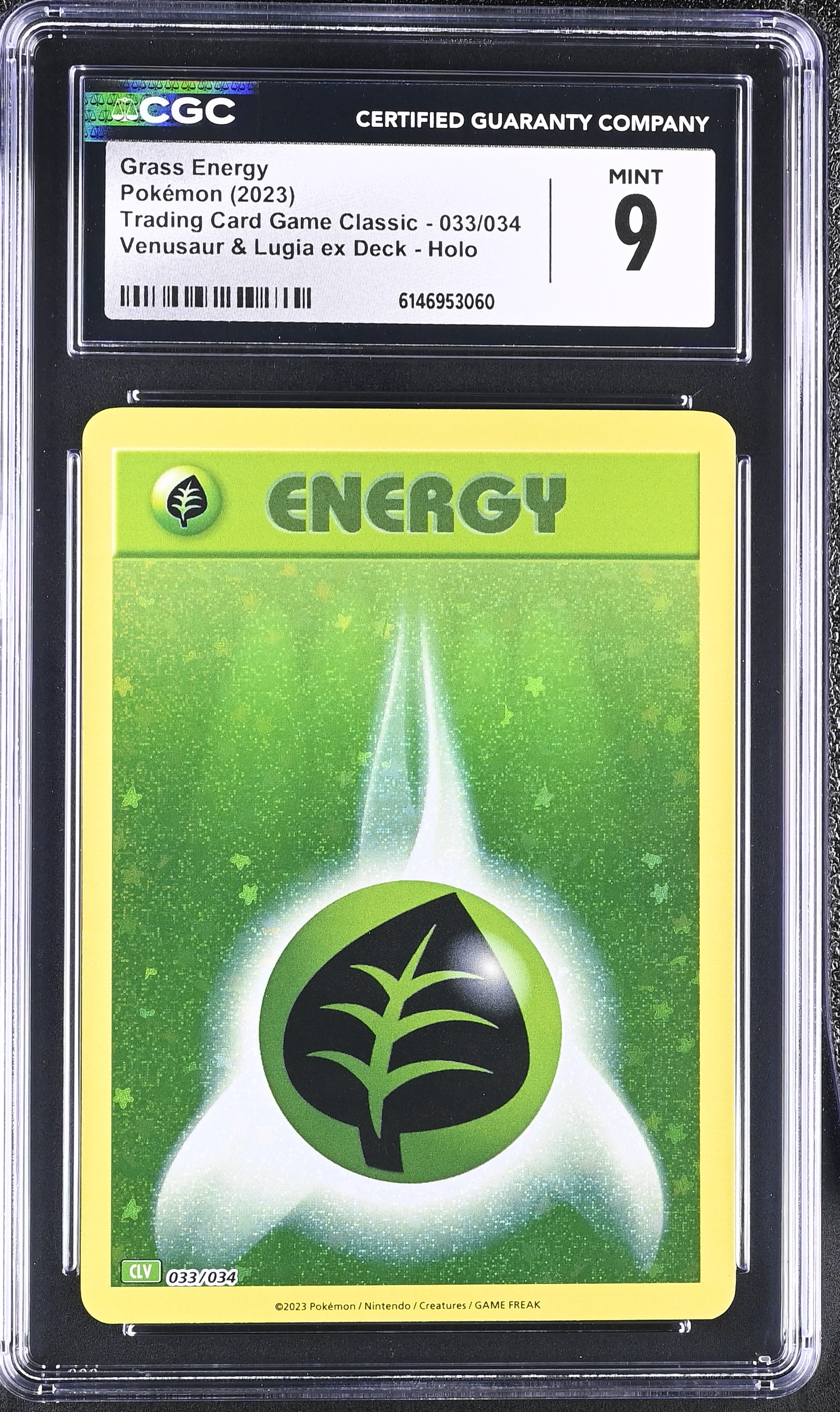 2023 Pokemon Trading Card Game Classic Grass Energy Venusaur & Lugia ex Deck Holo English