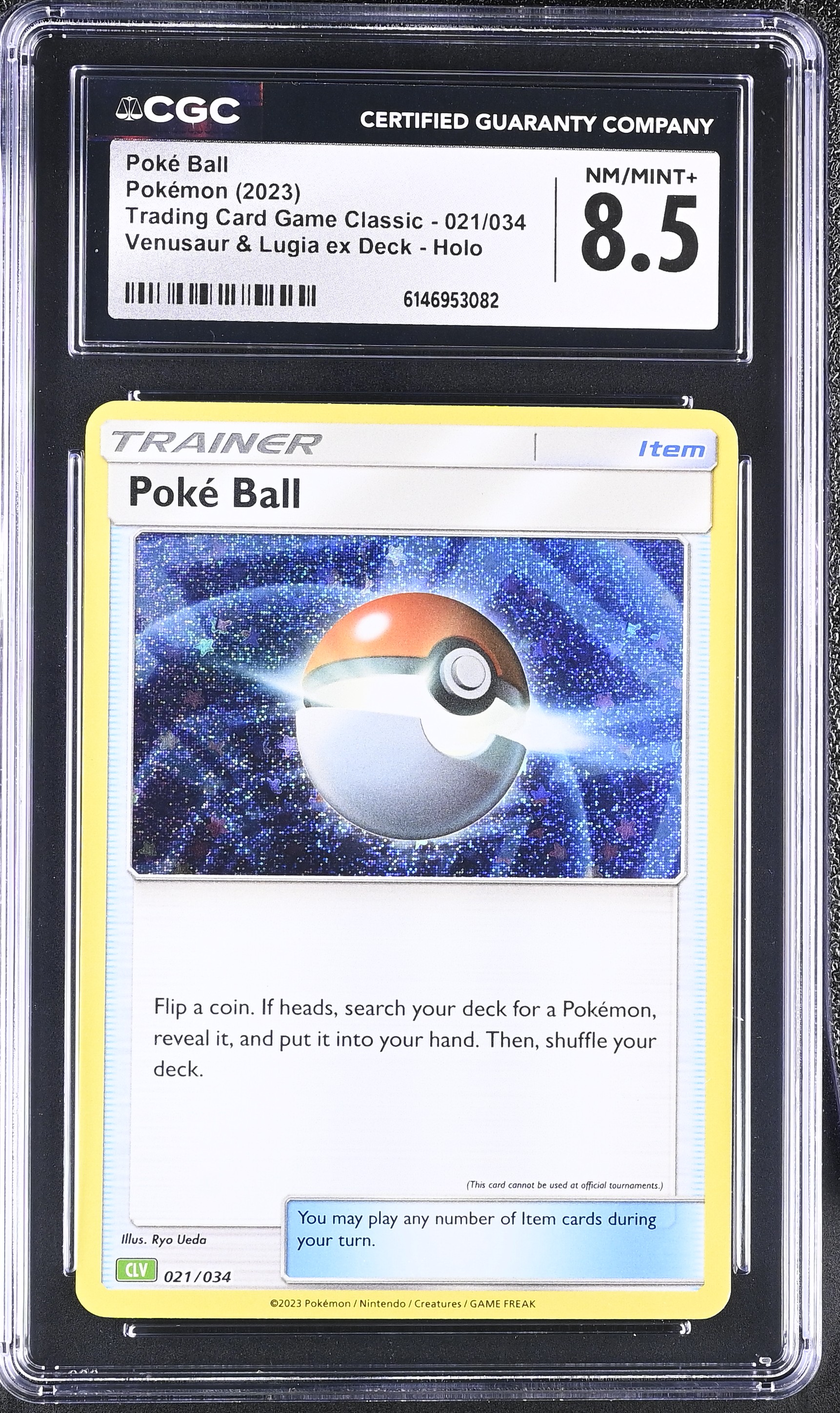 2023 Pokemon Trading Card Game Classic Poke Ball Venusaur & Lugia ex Deck Holo English