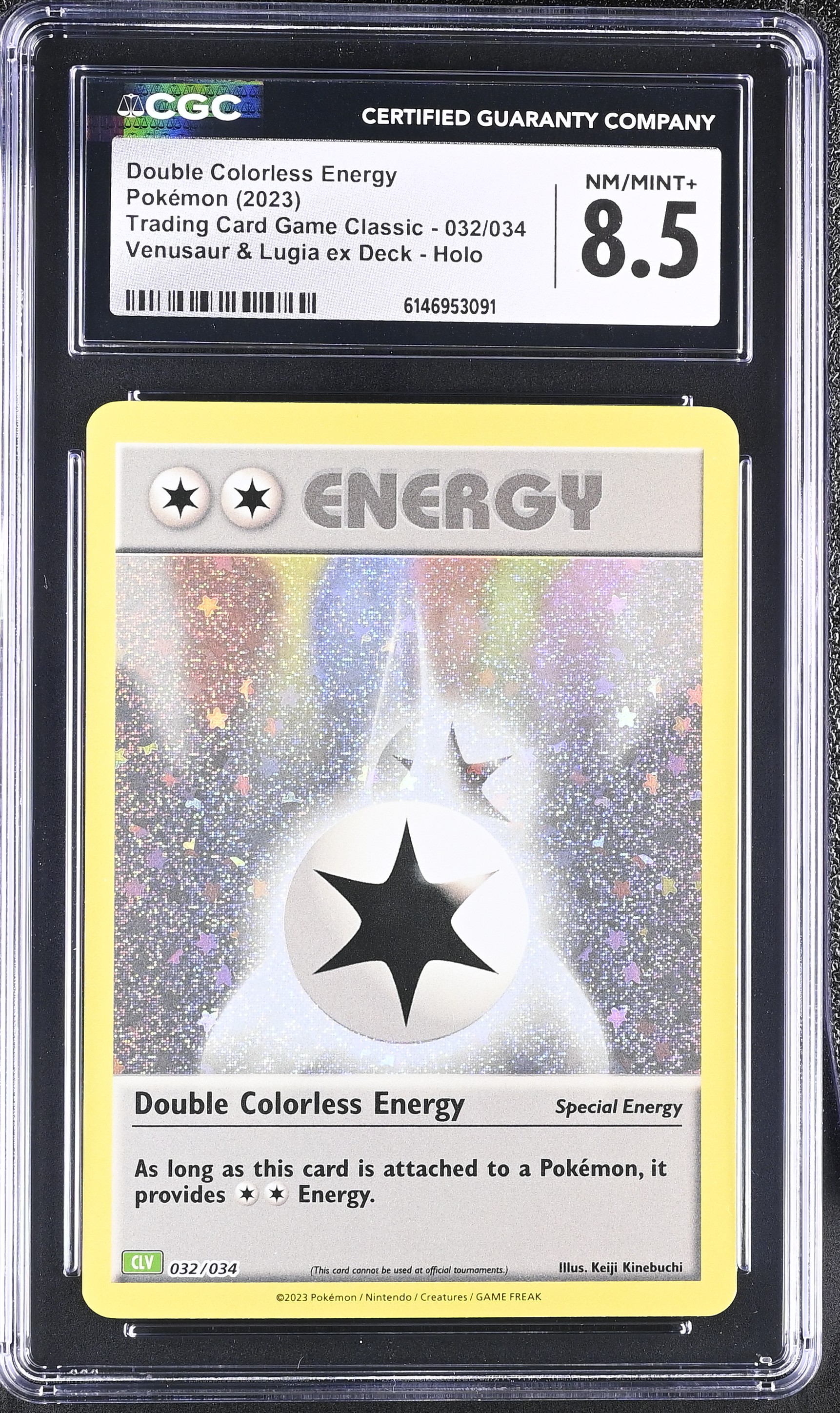 2023 Pokemon Trading Card Game Classic Double Colorless Energy Venusaur & Lugia ex Deck Holo English